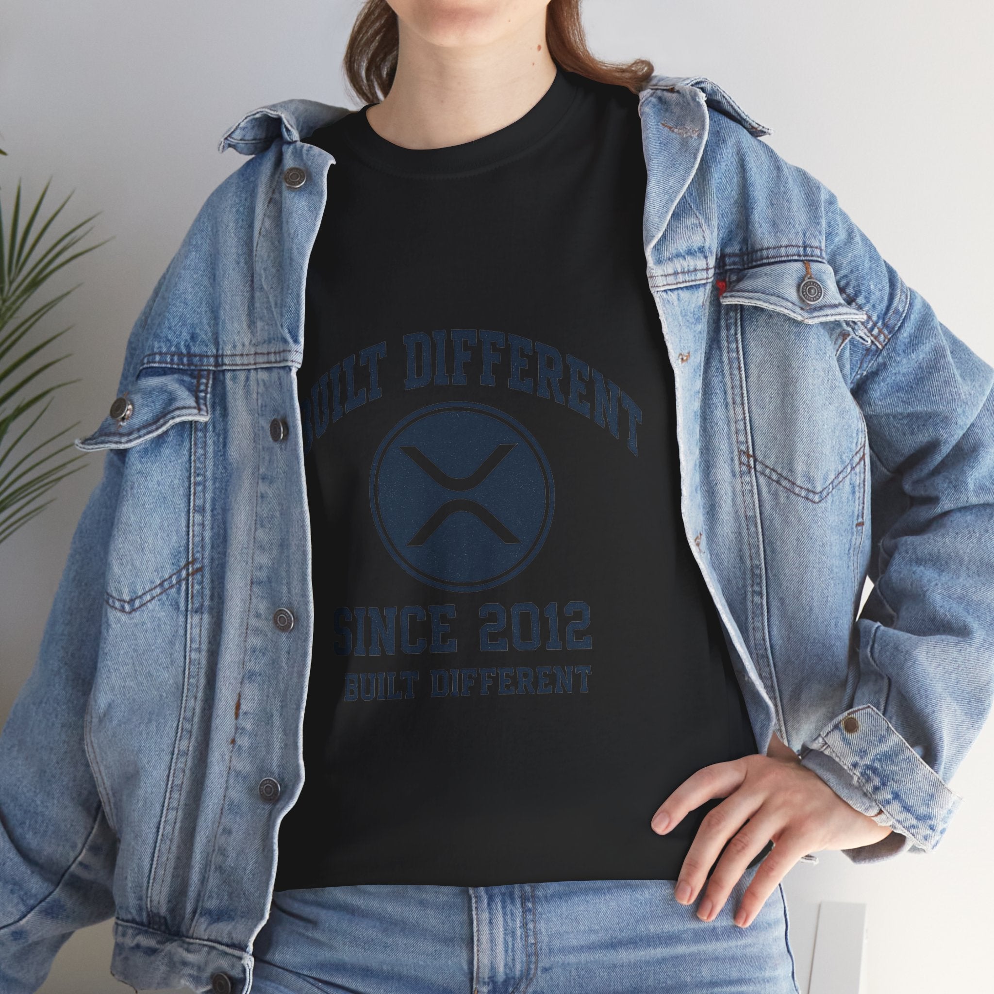 Built Different Since 2012 T-Shirt – Ripple XRP Logo Tee