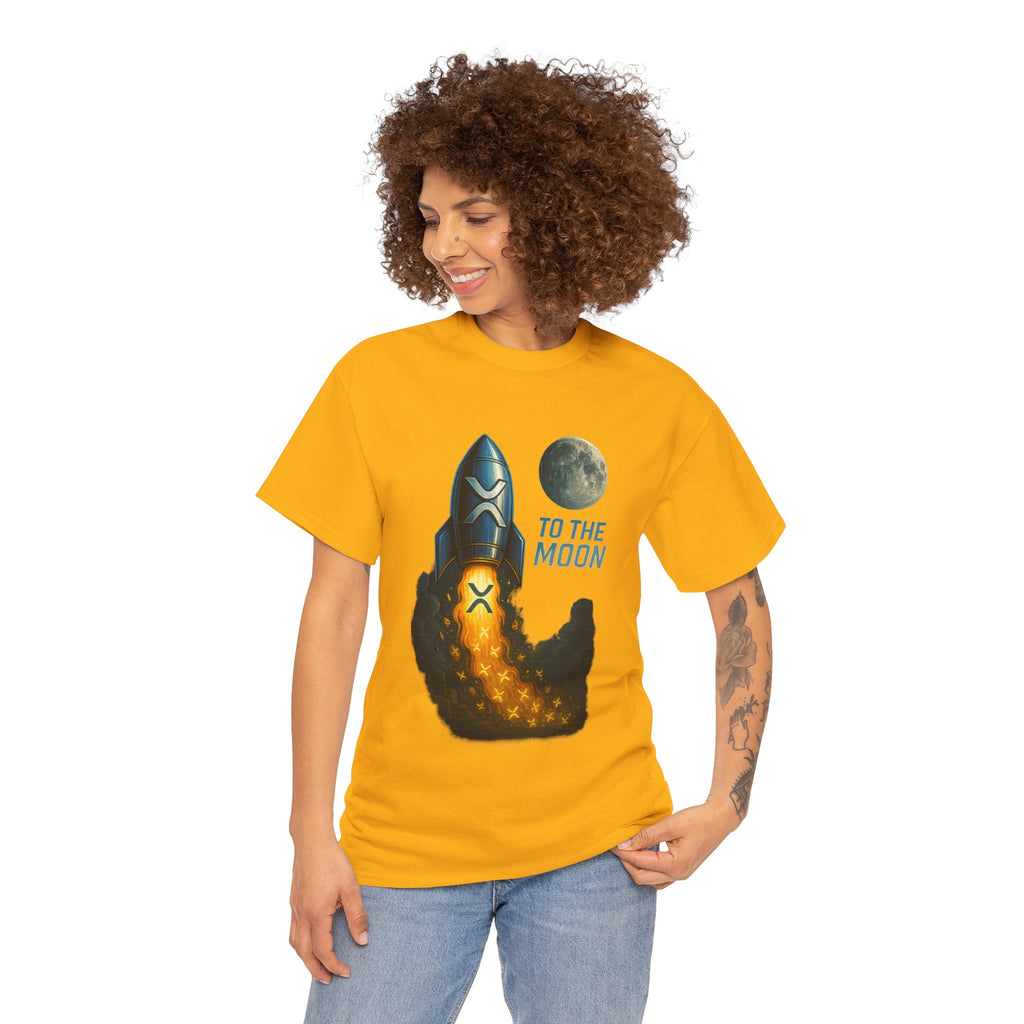 Rocket 'To the Moon' T-Shirt - Space Exploration Graphic Tee