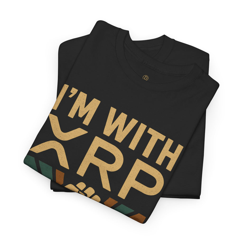 I'm With XRP Graphic Tee – Crypto Supporter Shirt