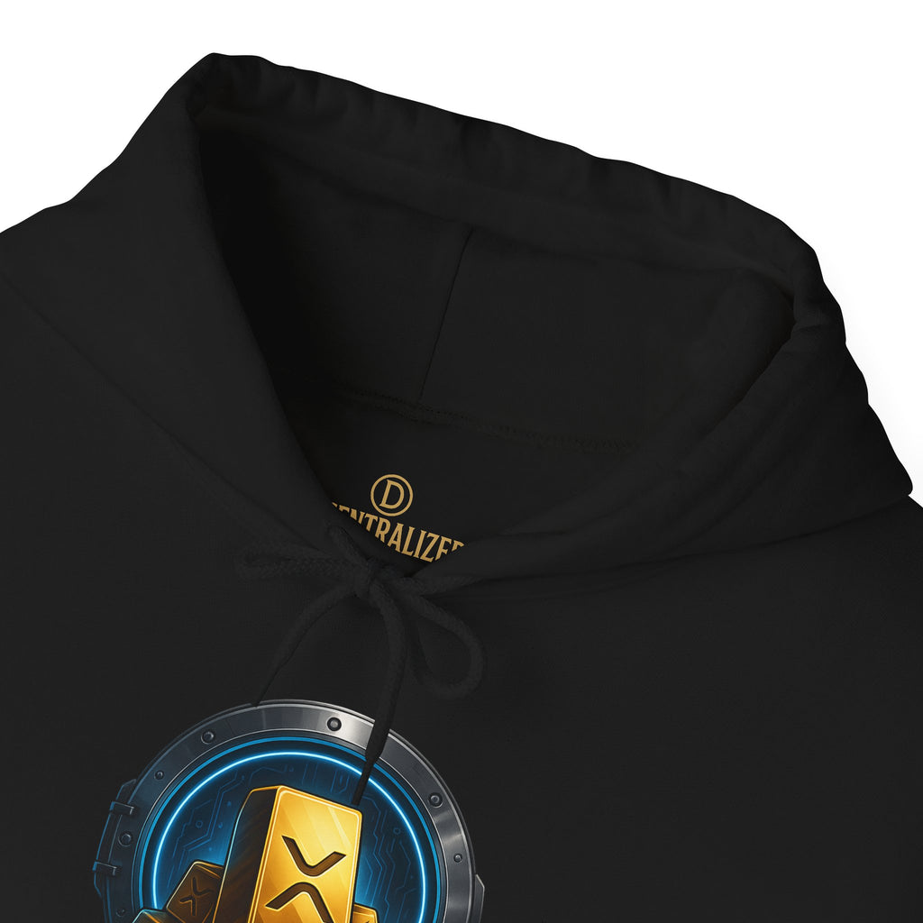 Gaming Treasure Hoodie — Gold Loot Chest Emblem