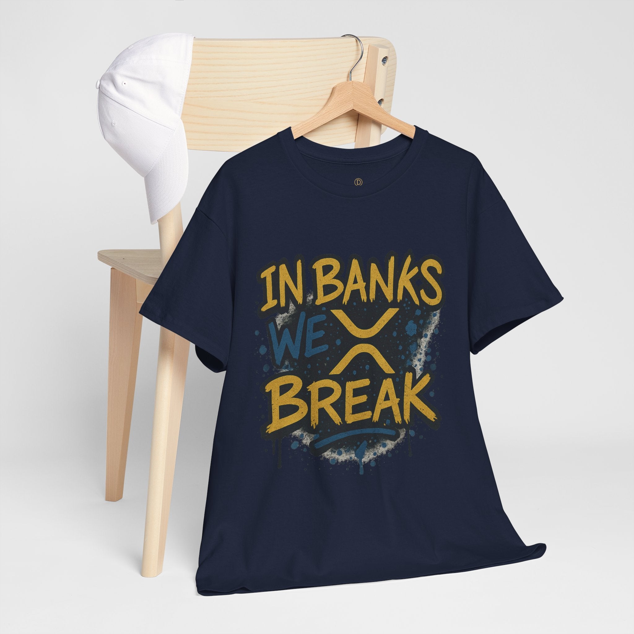 Ripple 'In Banks We Break' Graphic Tee — Crypto XRP Streetwear