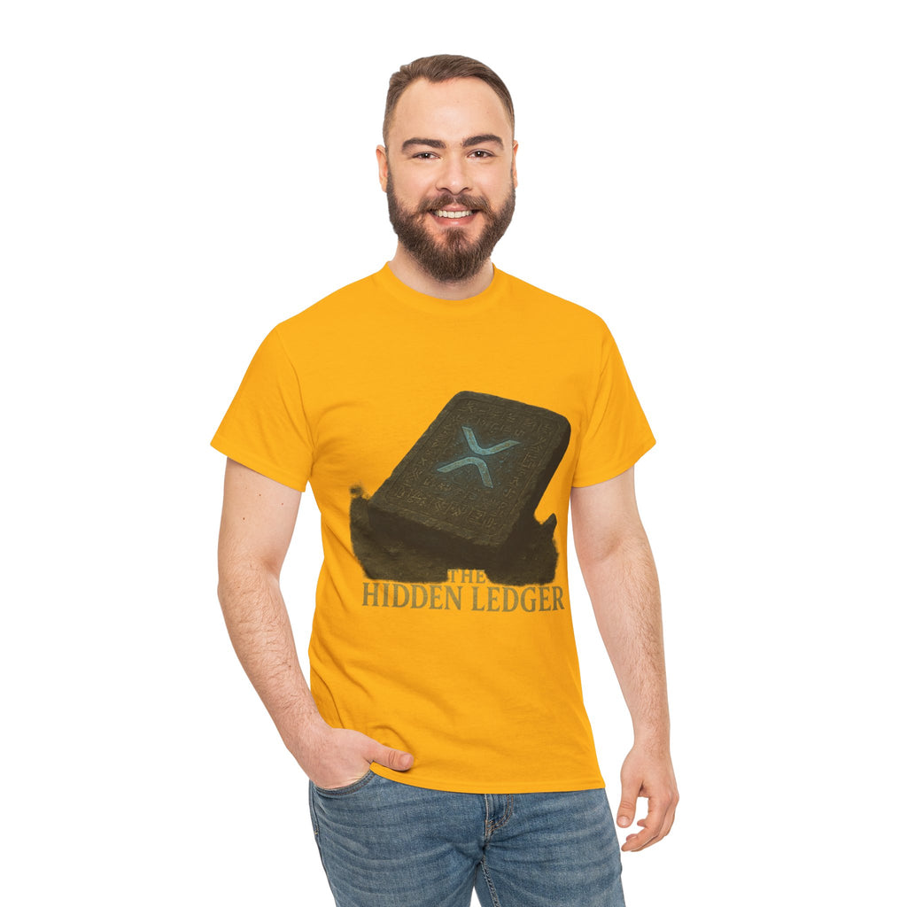 T-Shirt — "The Hidden Ledger" Crypto XRP Wallet Graphic Tee
