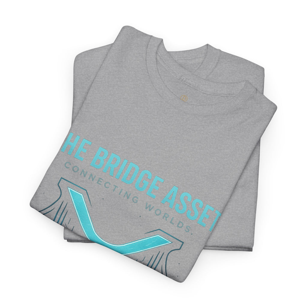 The Bridge Asset Tee – 'Connecting Worlds' Crypto Ripple X Logo T-Shirt