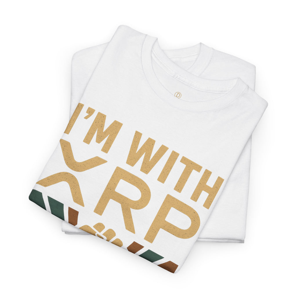 I'm With XRP Graphic Tee – Crypto Supporter Shirt