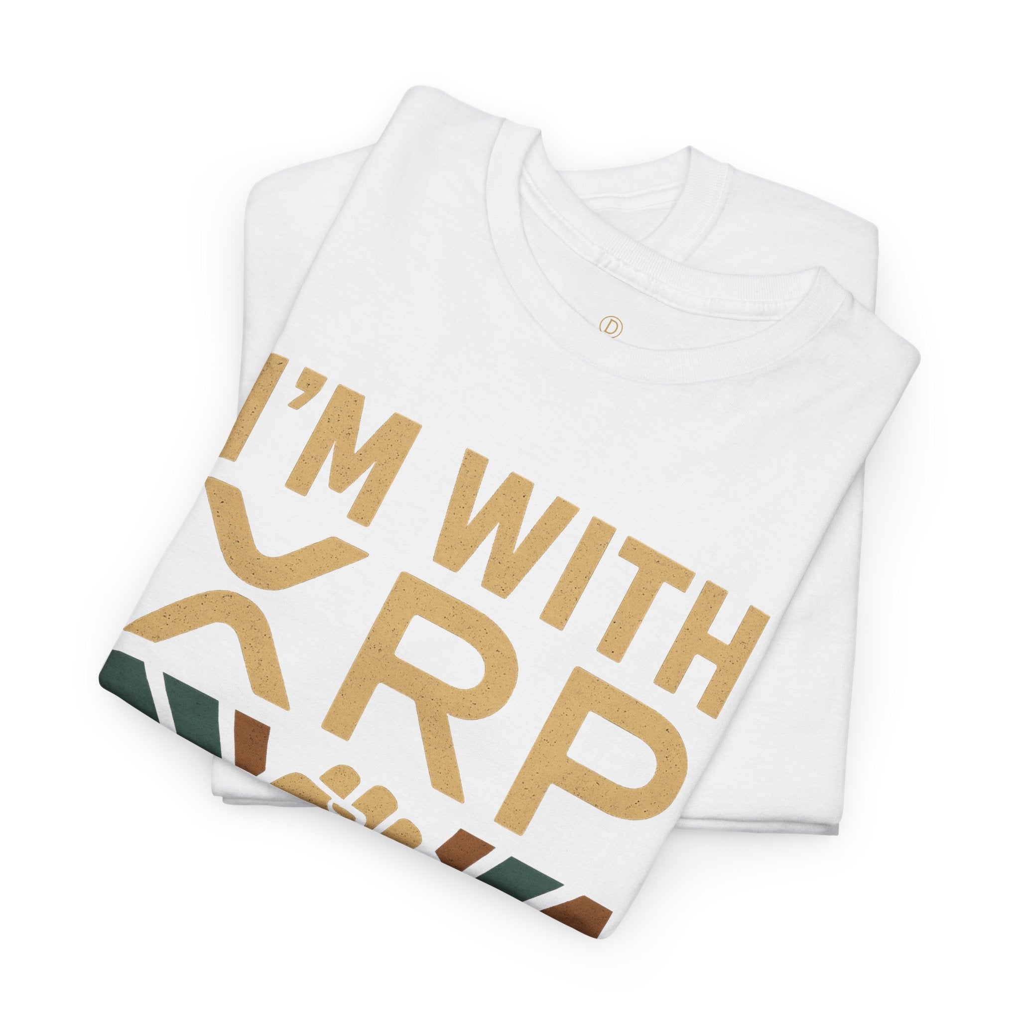 I'm With XRP Graphic Tee – Crypto Supporter Shirt