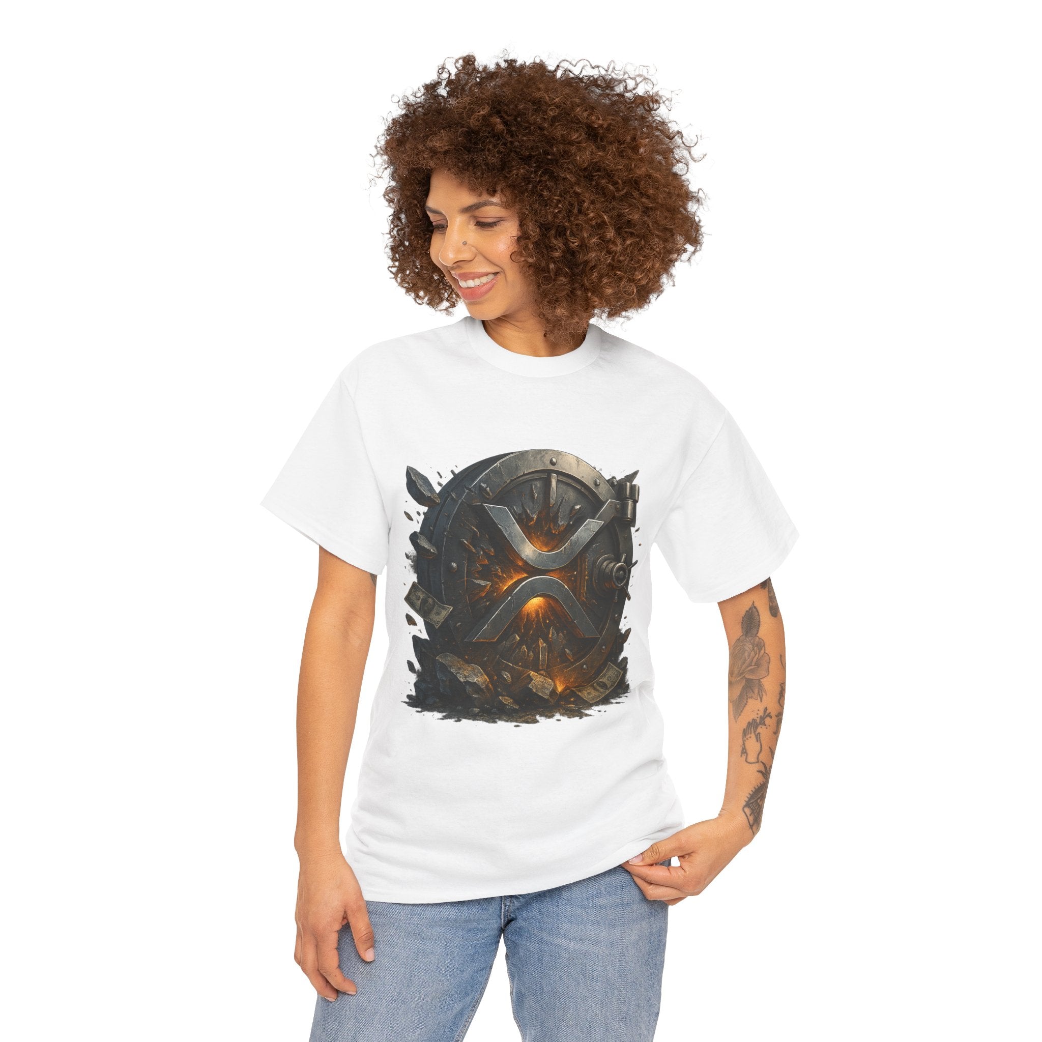 Warrior Shield T-Shirt — Medieval Viking Shield Graphic Tee
