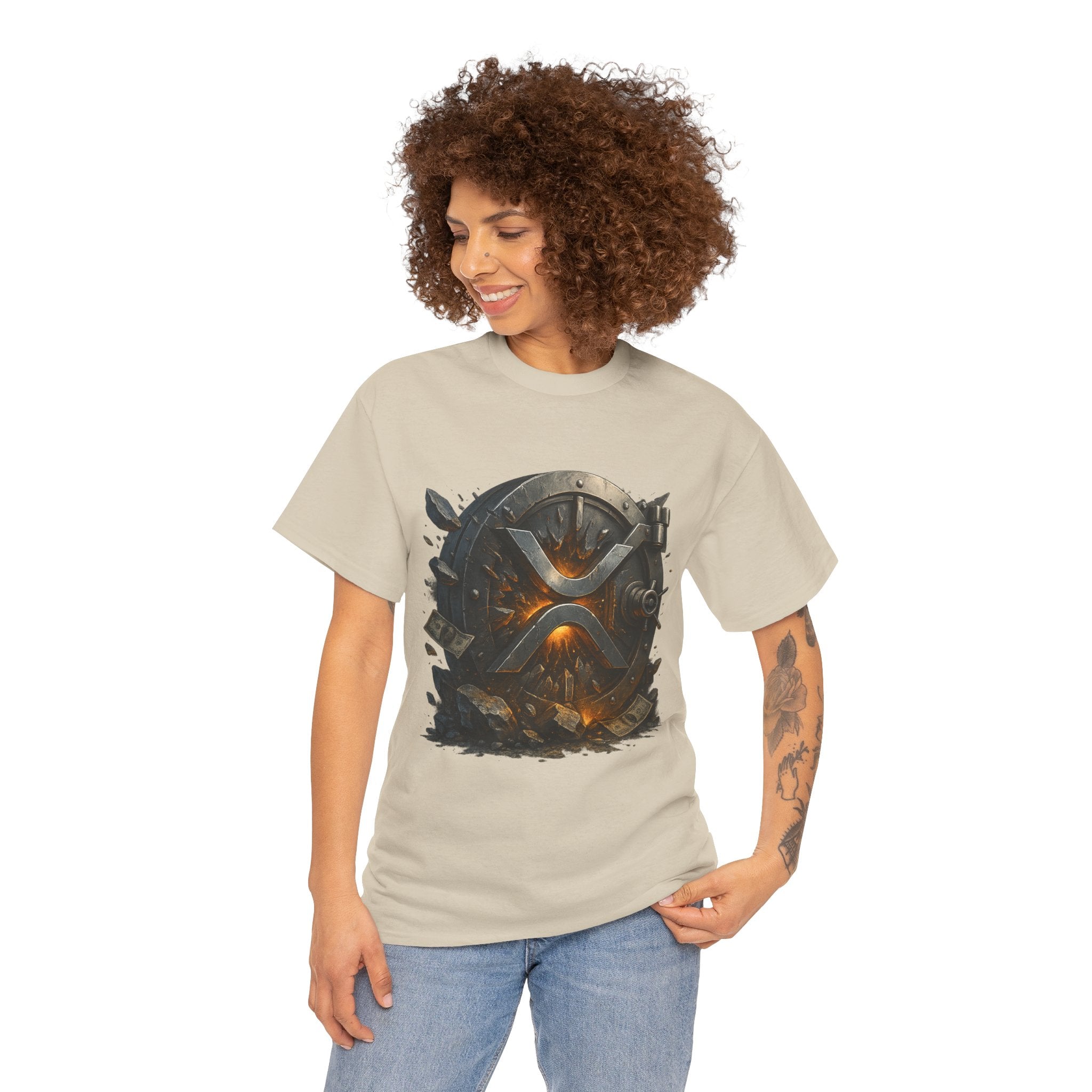 Warrior Shield T-Shirt — Medieval Viking Shield Graphic Tee