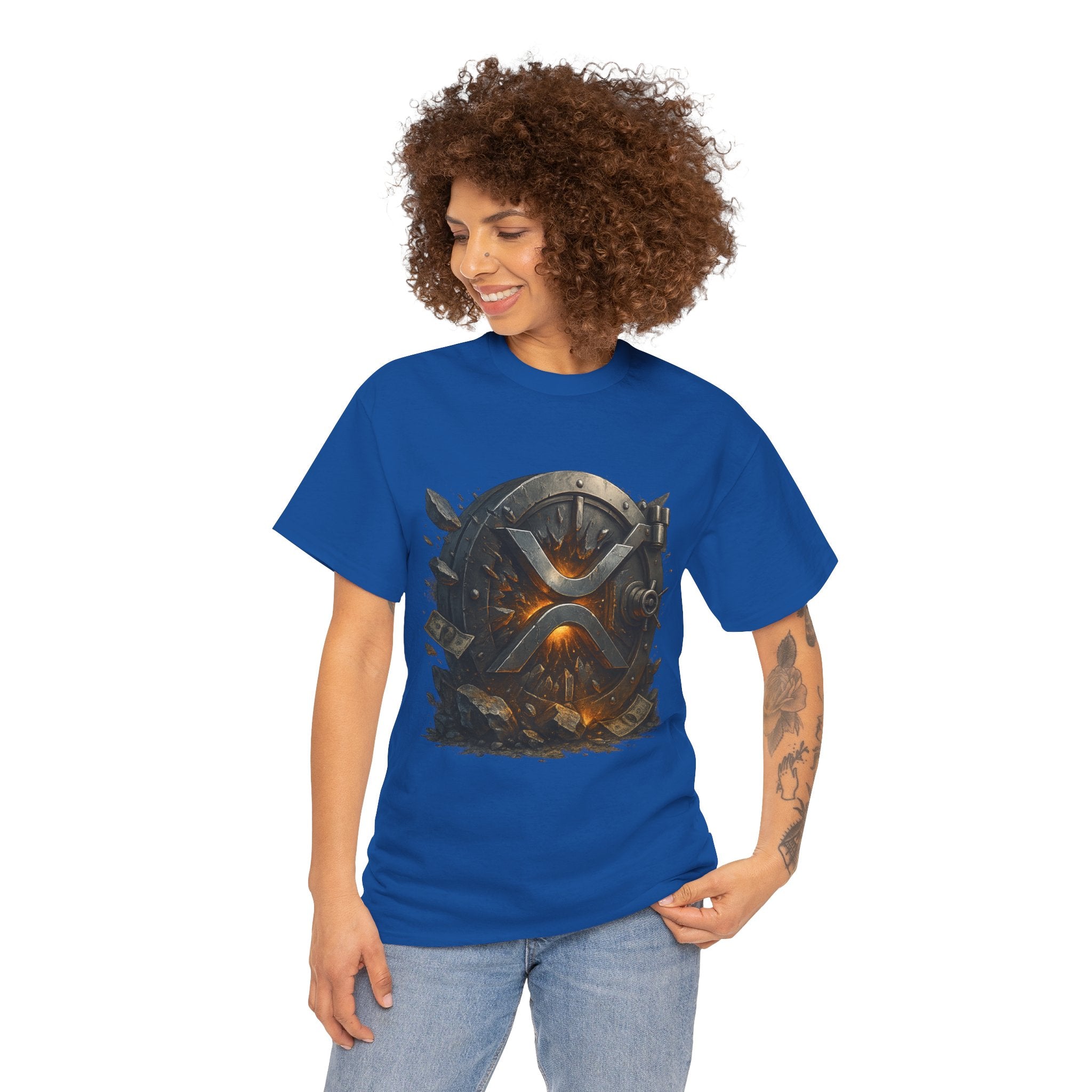Warrior Shield T-Shirt — Medieval Viking Shield Graphic Tee