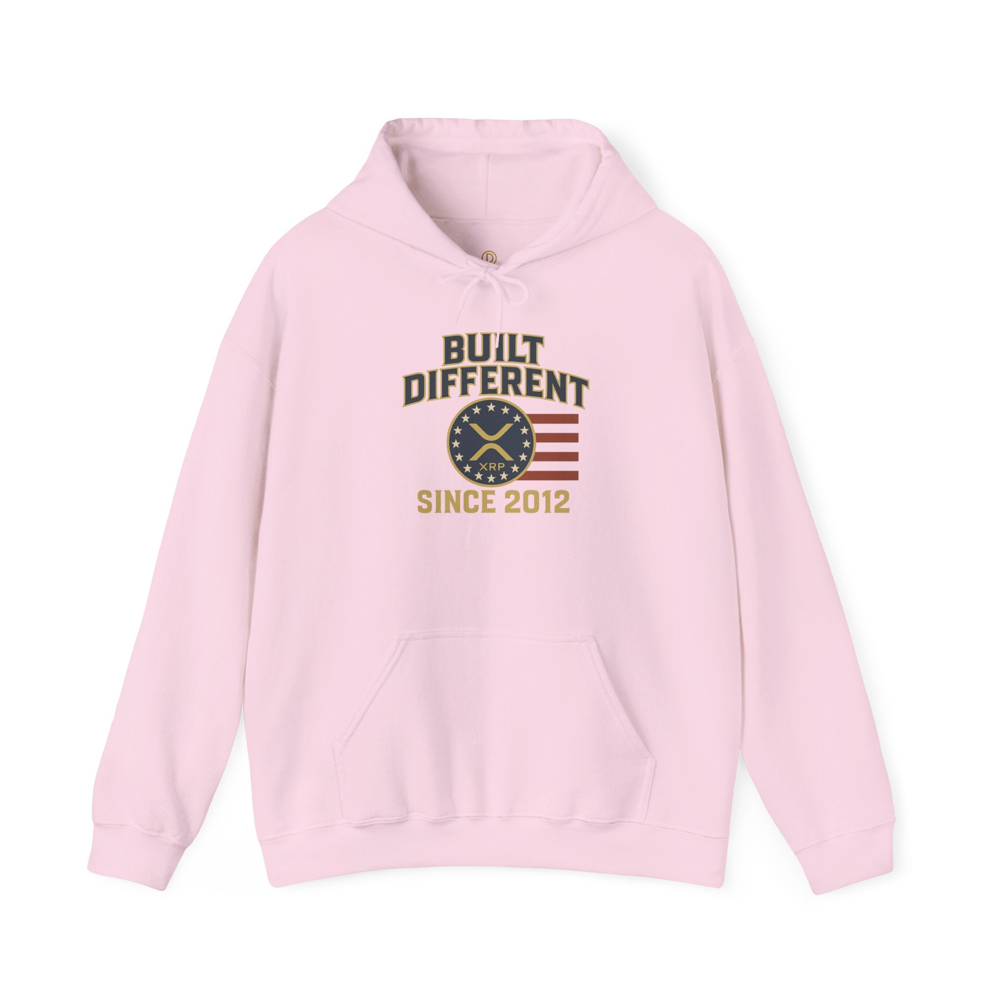 Built Different Hoodie • 'Built Different Since 2012' Patriotic Casual Pullover