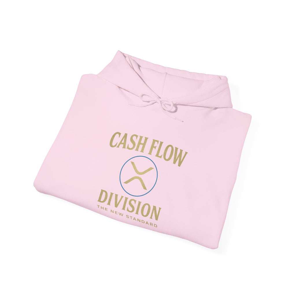 Cash Flow Division Hoodie — Minimalist Finance Logo Pullover