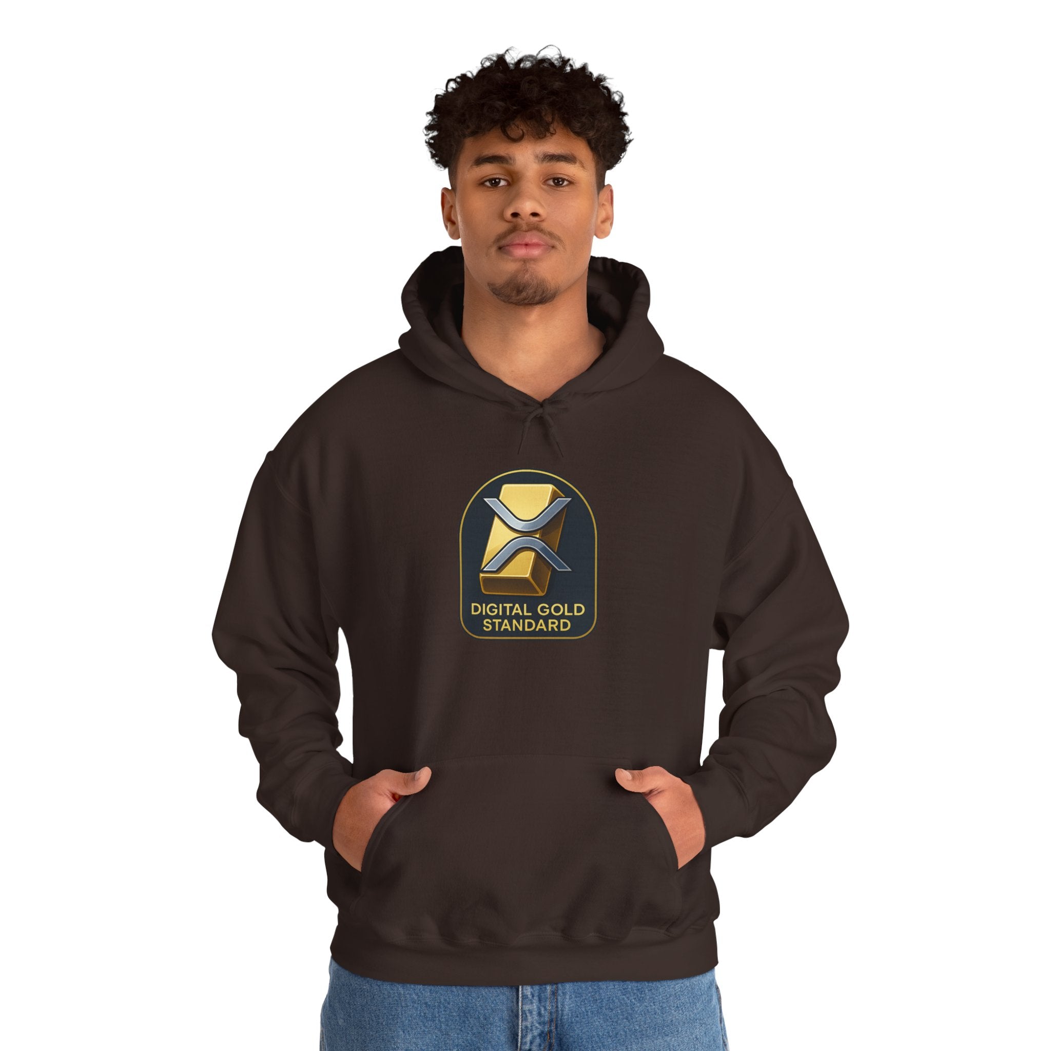 Hoodie — Digital Gold Standard Crypto Logo Pullover