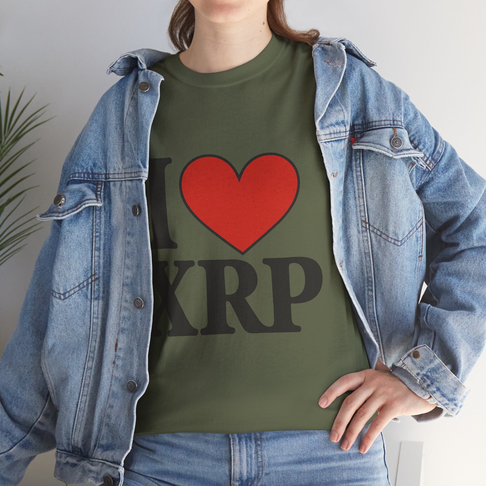 I  XRP T-Shirt — Crypto Enthusiast Ripple Tee