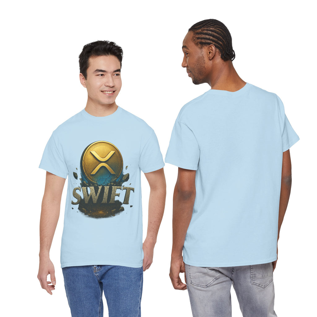 XRP Swift Cryptocurrency T‑Shirt — Ripple Coin Logo Graphic Tee