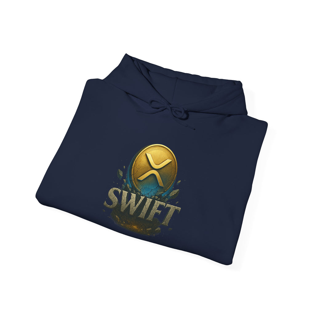 XRP Swell Hoodie — Crypto Ripple Logo Pullover