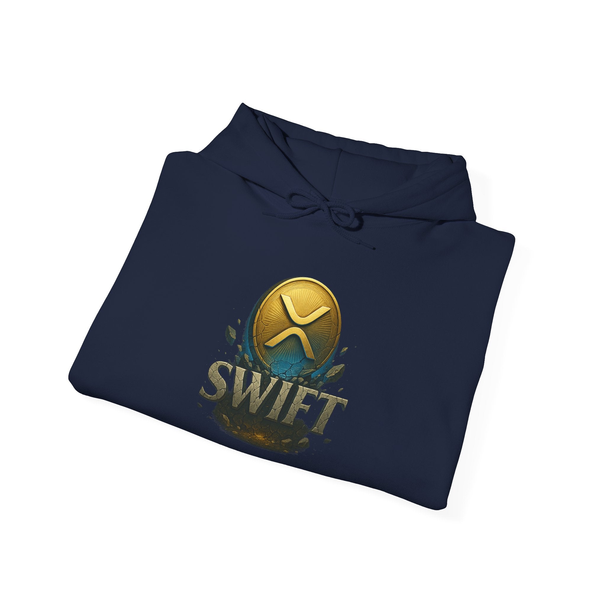 XRP Swell Hoodie — Crypto Ripple Logo Pullover