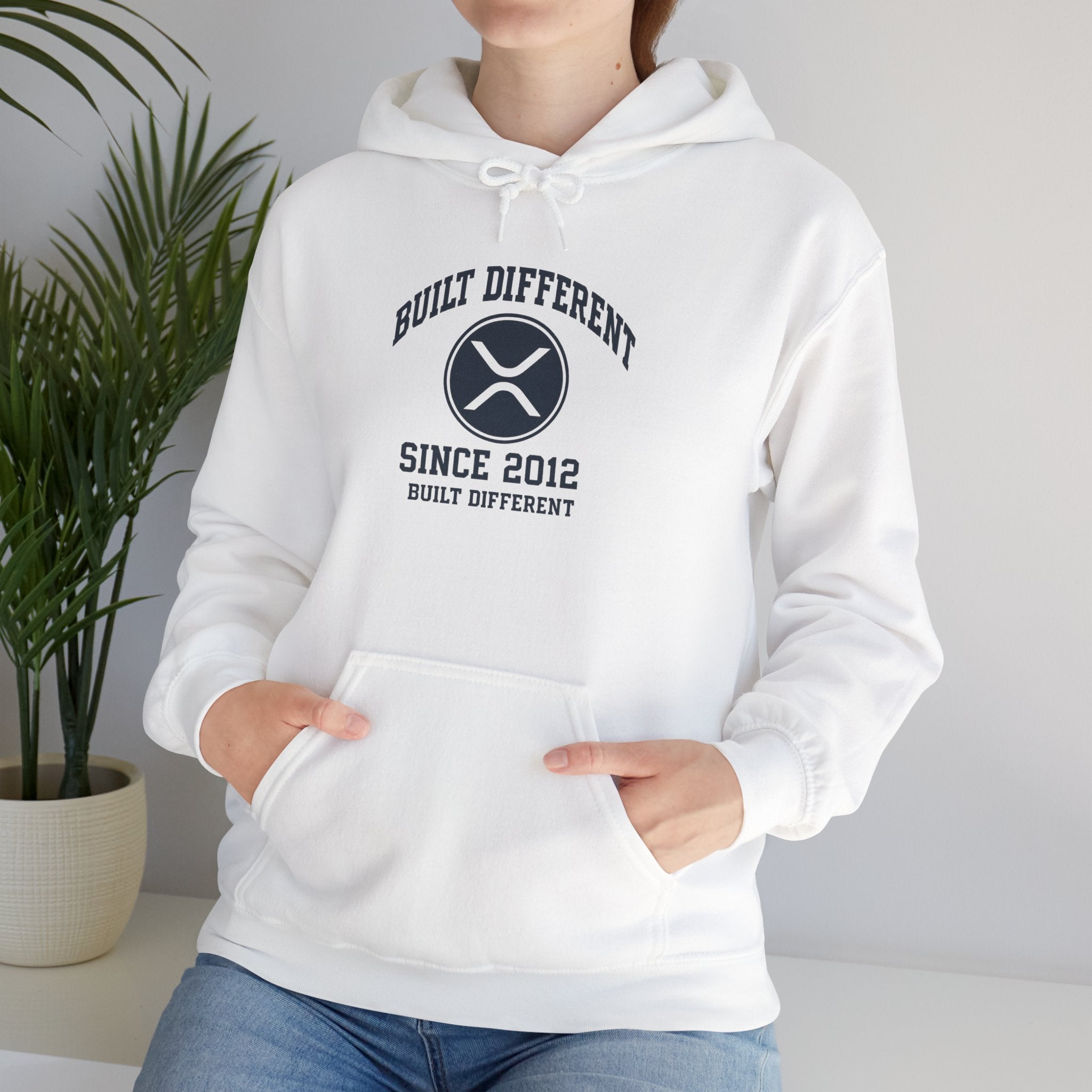 Built Different Hoodie - "Built Different Since 2012" Retro Logo Pullover
