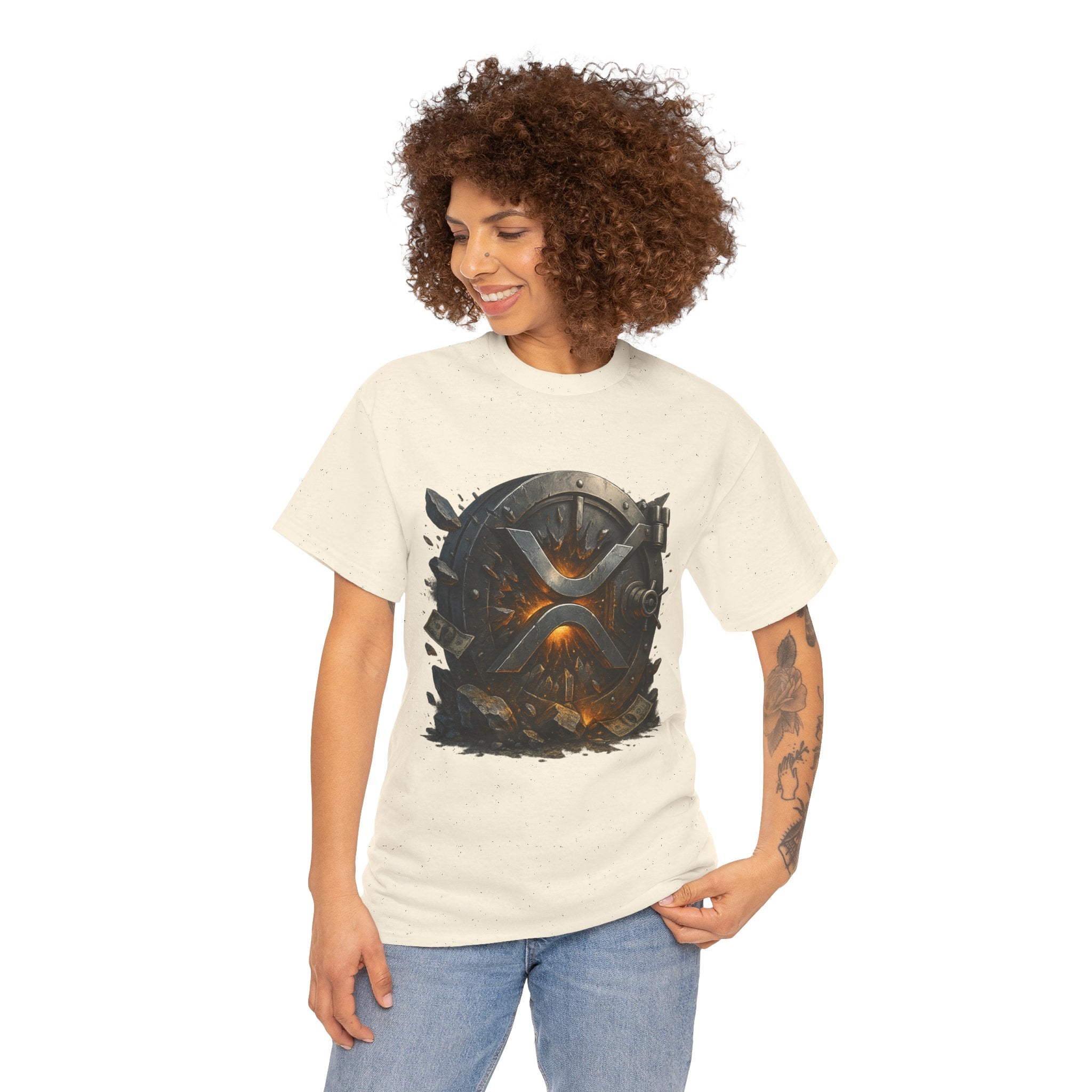 Warrior Shield T-Shirt — Medieval Viking Shield Graphic Tee