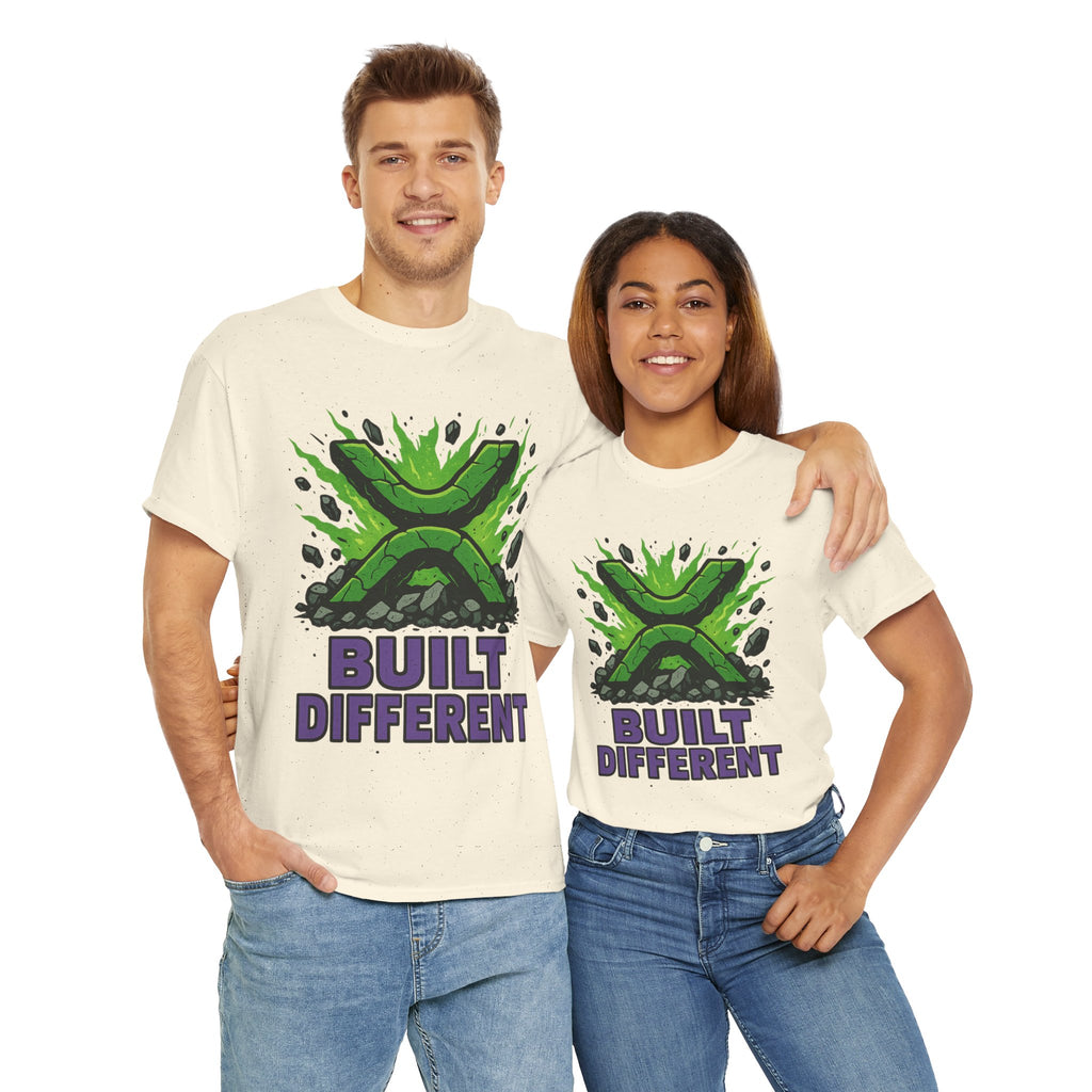 Built Different T-Shirt — Green Gamer Logo Tee