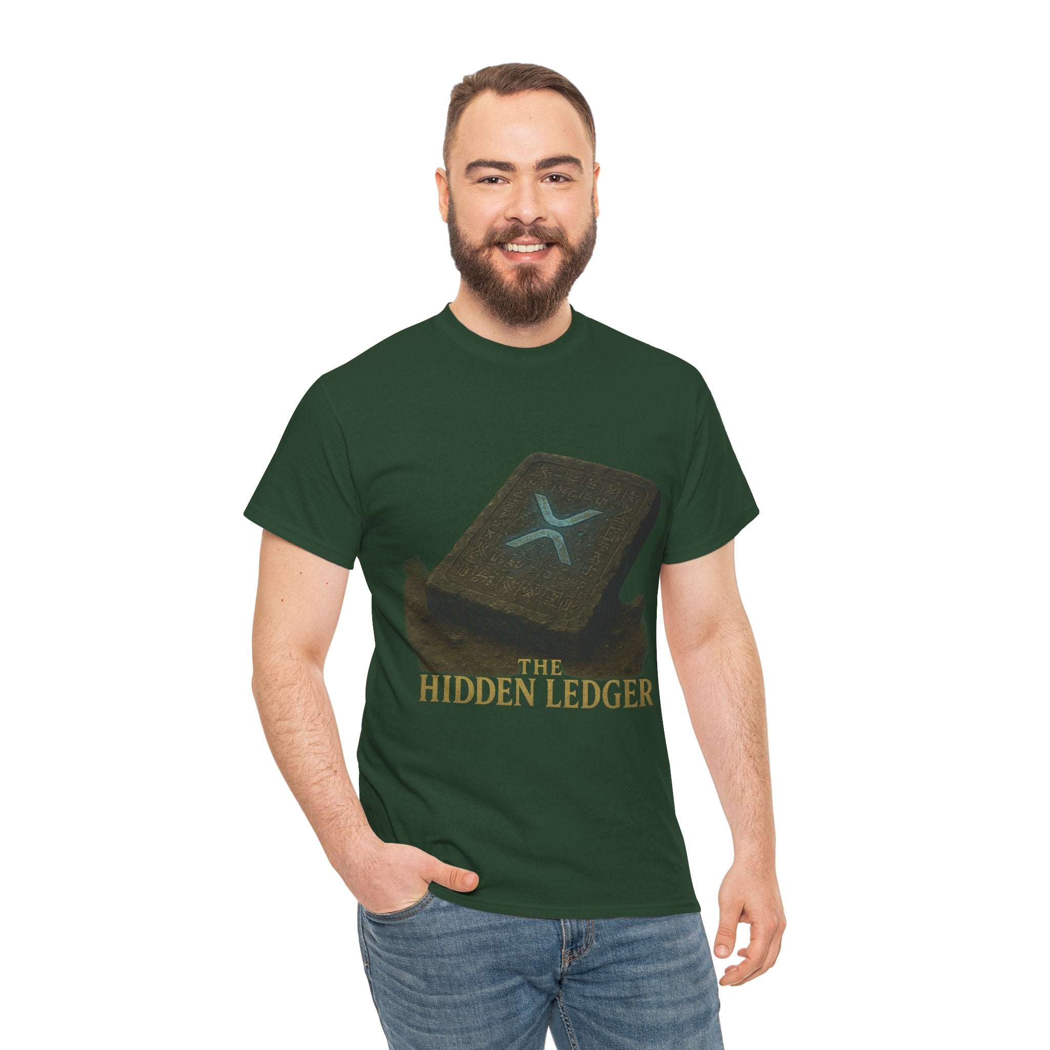 T-Shirt — "The Hidden Ledger" Crypto XRP Wallet Graphic Tee