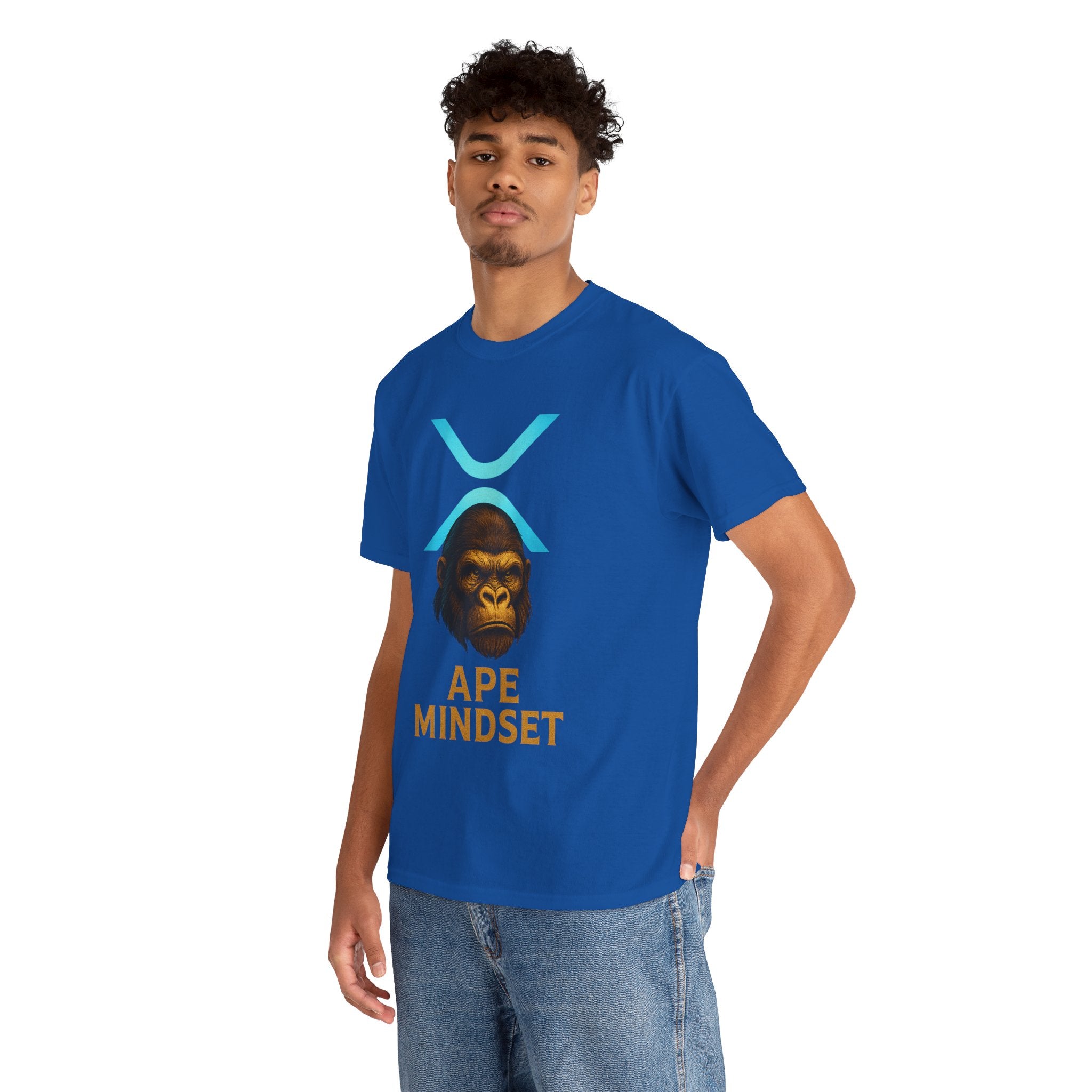 Ape Mindset T-Shirt — Crypto XRP Ape Graphic Tee