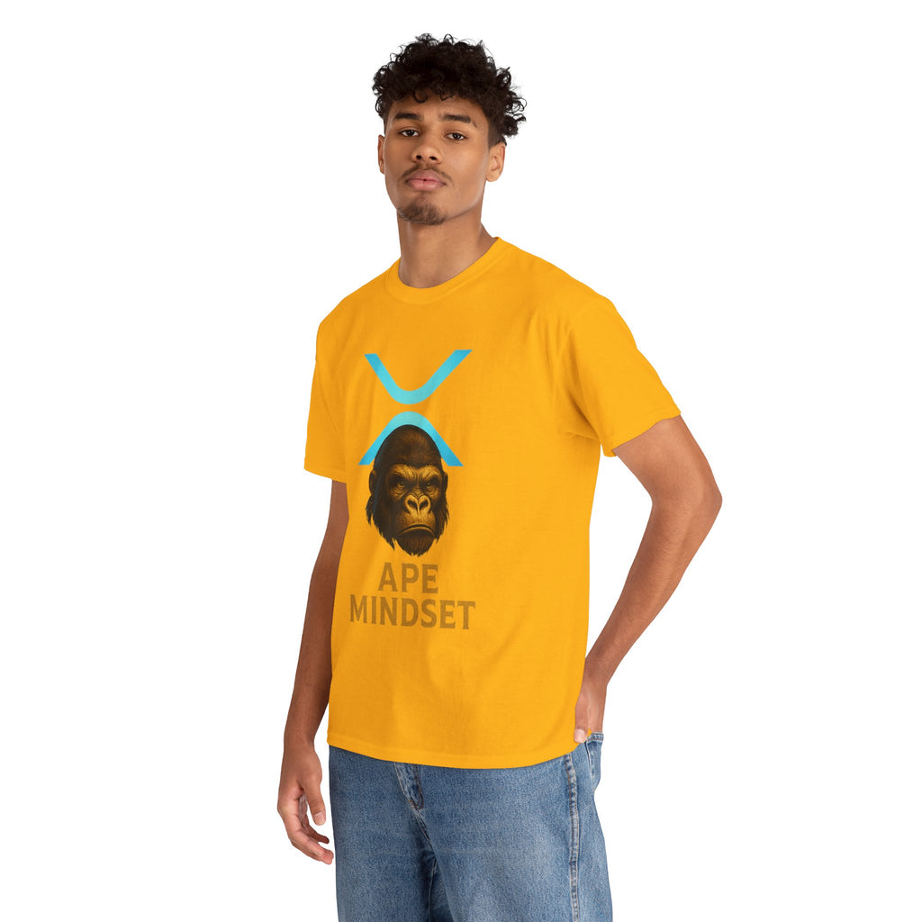 Ape Mindset T-Shirt — Crypto XRP Ape Graphic Tee
