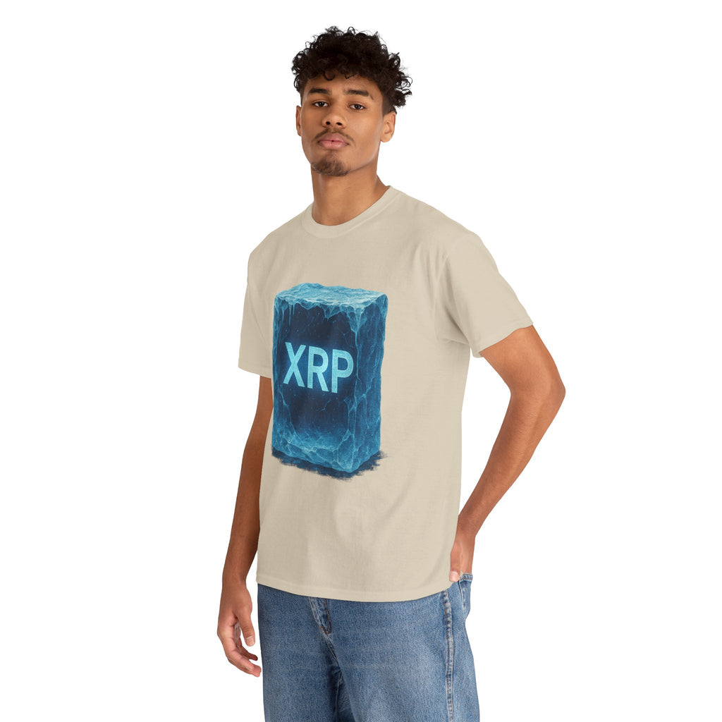 XRP Ice Block Tee — Crypto Ripple Logo T-Shirt