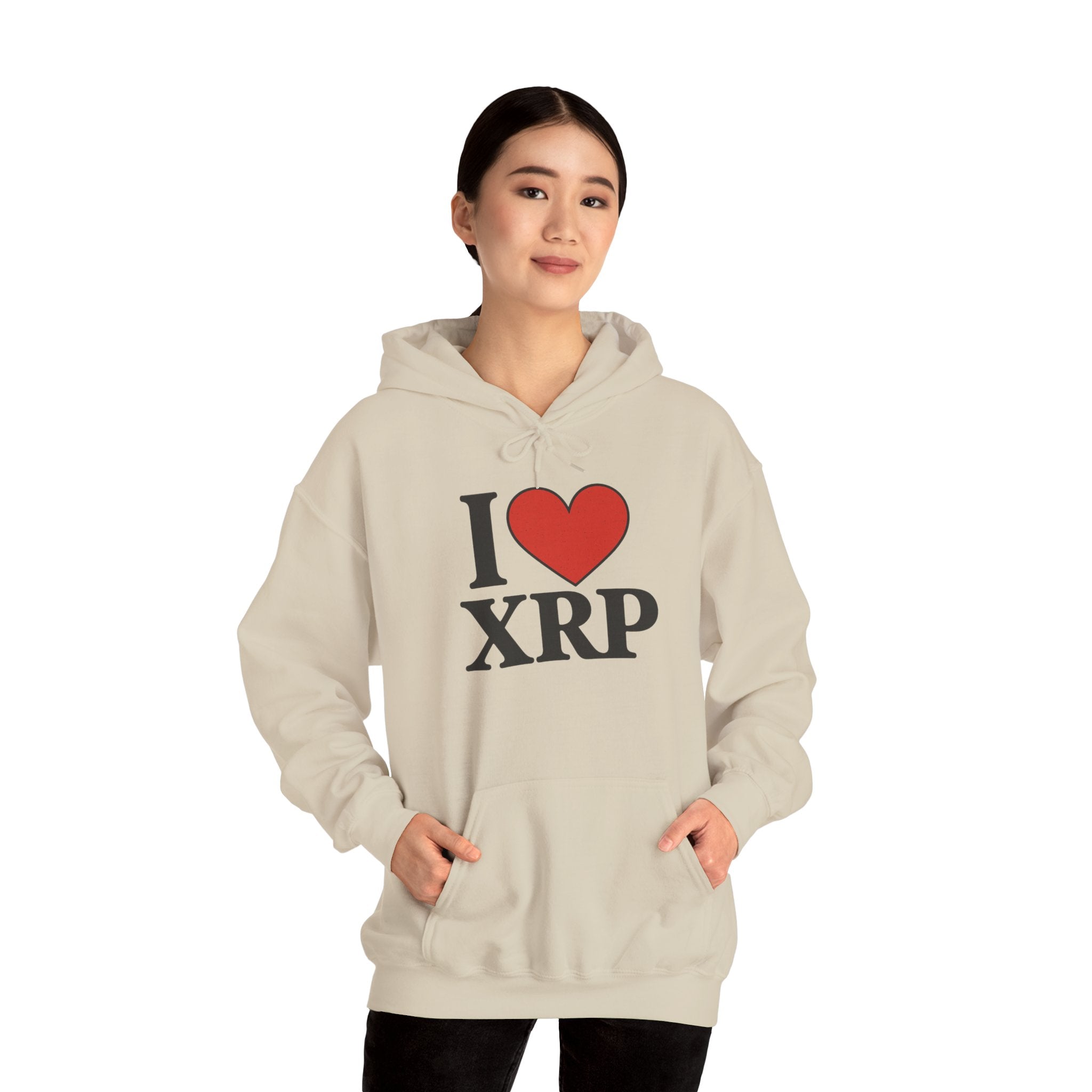 I  XRP Hoodie — Crypto Enthusiast Ripple Sweatshirt