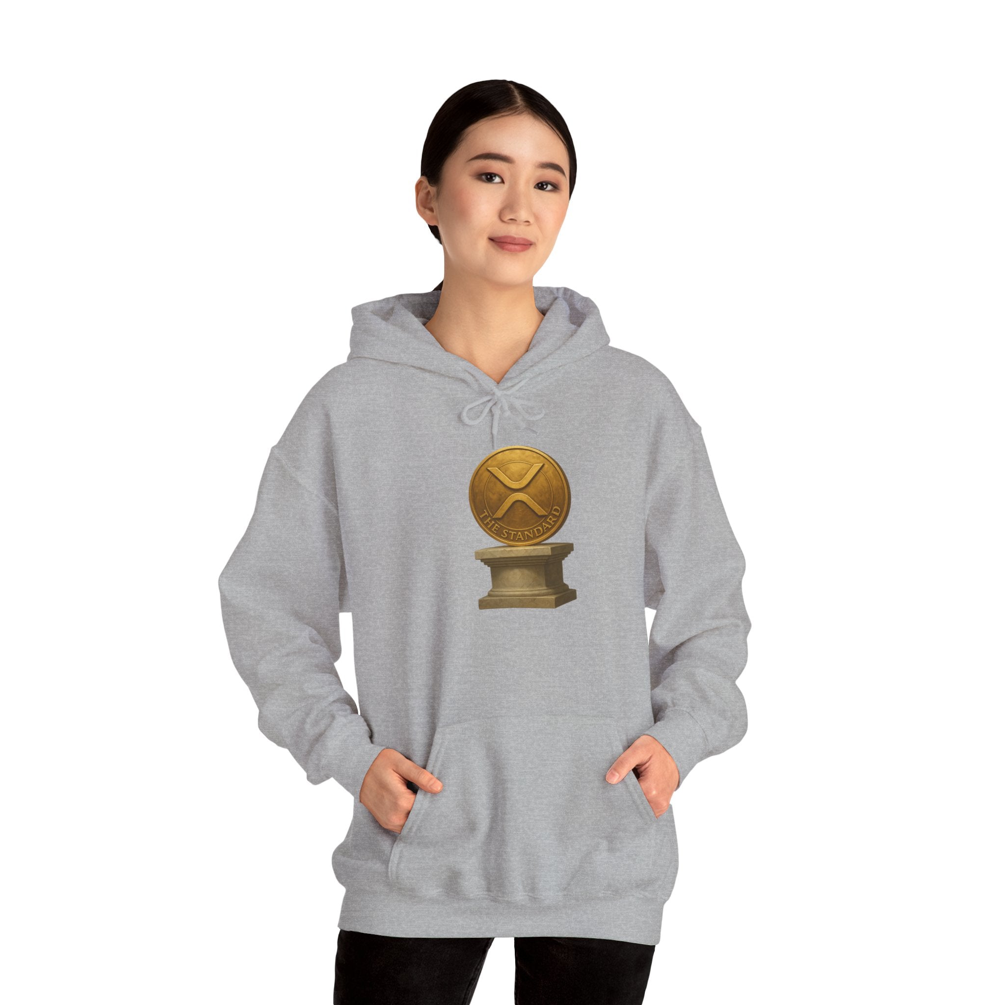 Golden Trophy Hoodie – Vintage Award Emblem Pullover