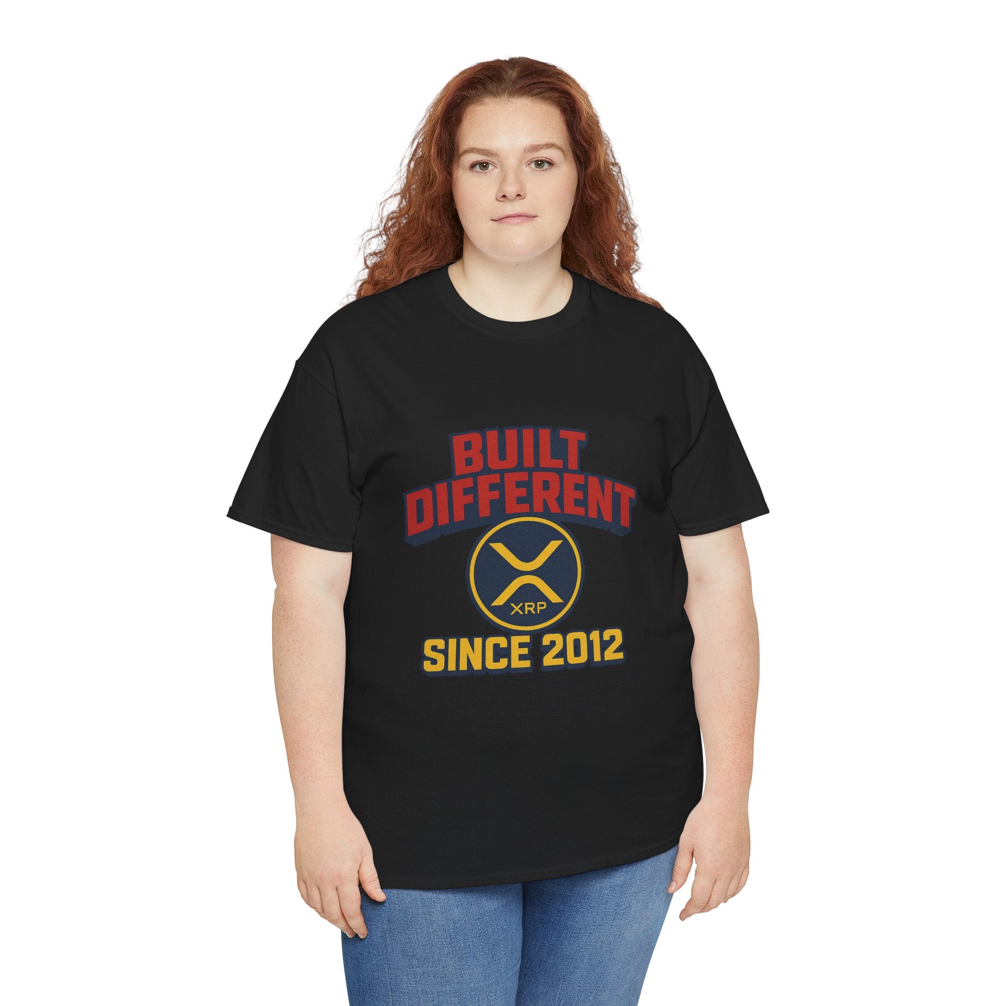 Built Different Since 2012 T-Shirt – Retro XRP Logo Tee