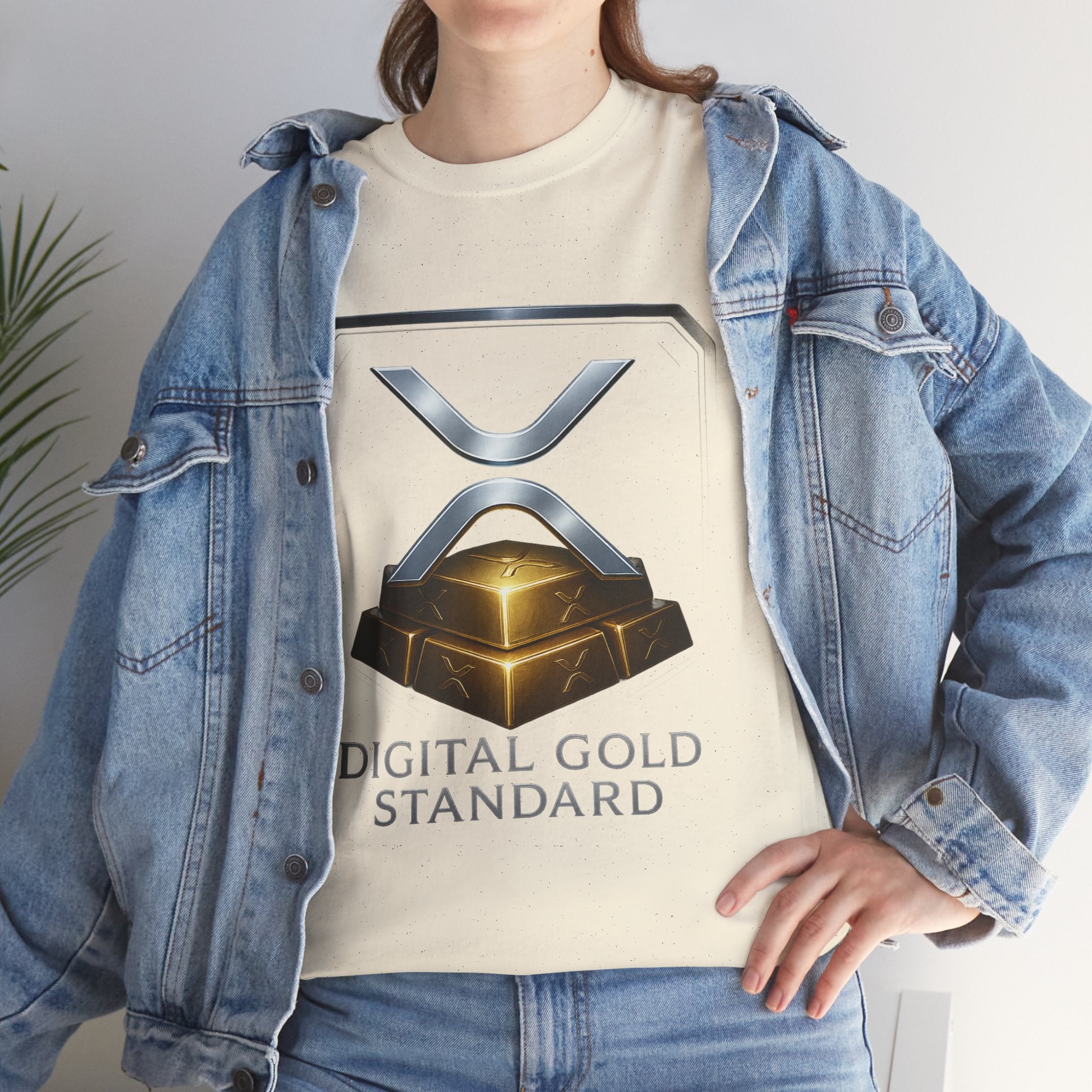 XRP 'Digital Gold Standard' Tee — Cryptocurrency Logo Shirt