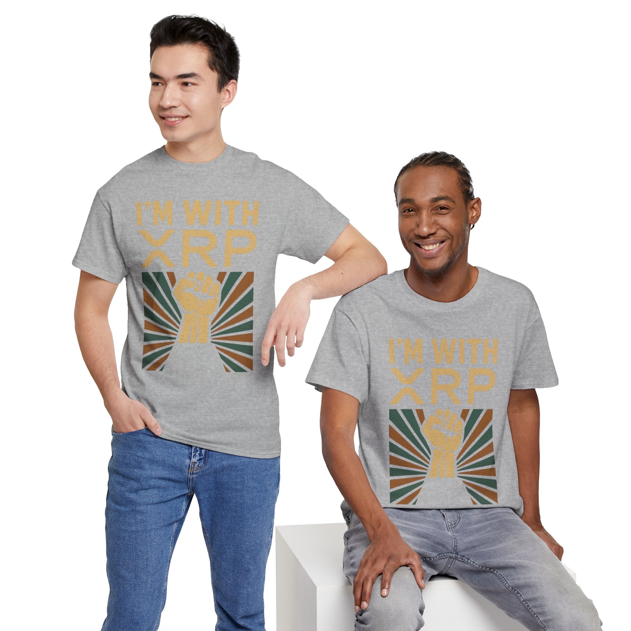 I'm With XRP Graphic Tee – Crypto Supporter Shirt