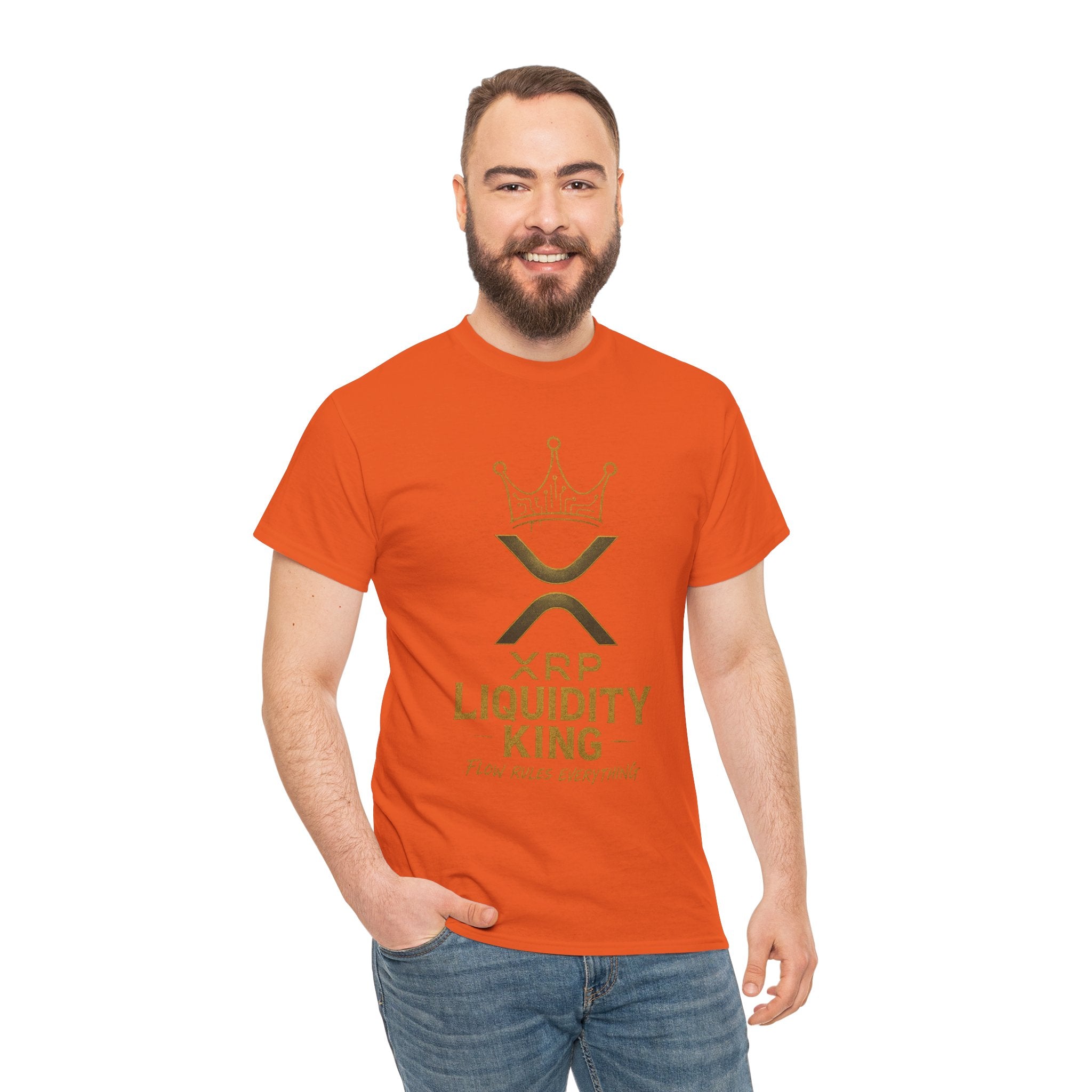 XRP Liquidity King Tee — Crypto Crown T-Shirt