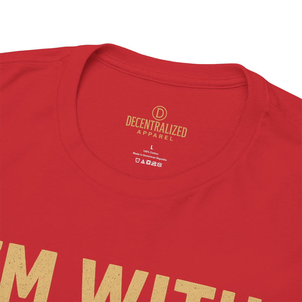 I'm With XRP Graphic Tee – Crypto Supporter Shirt