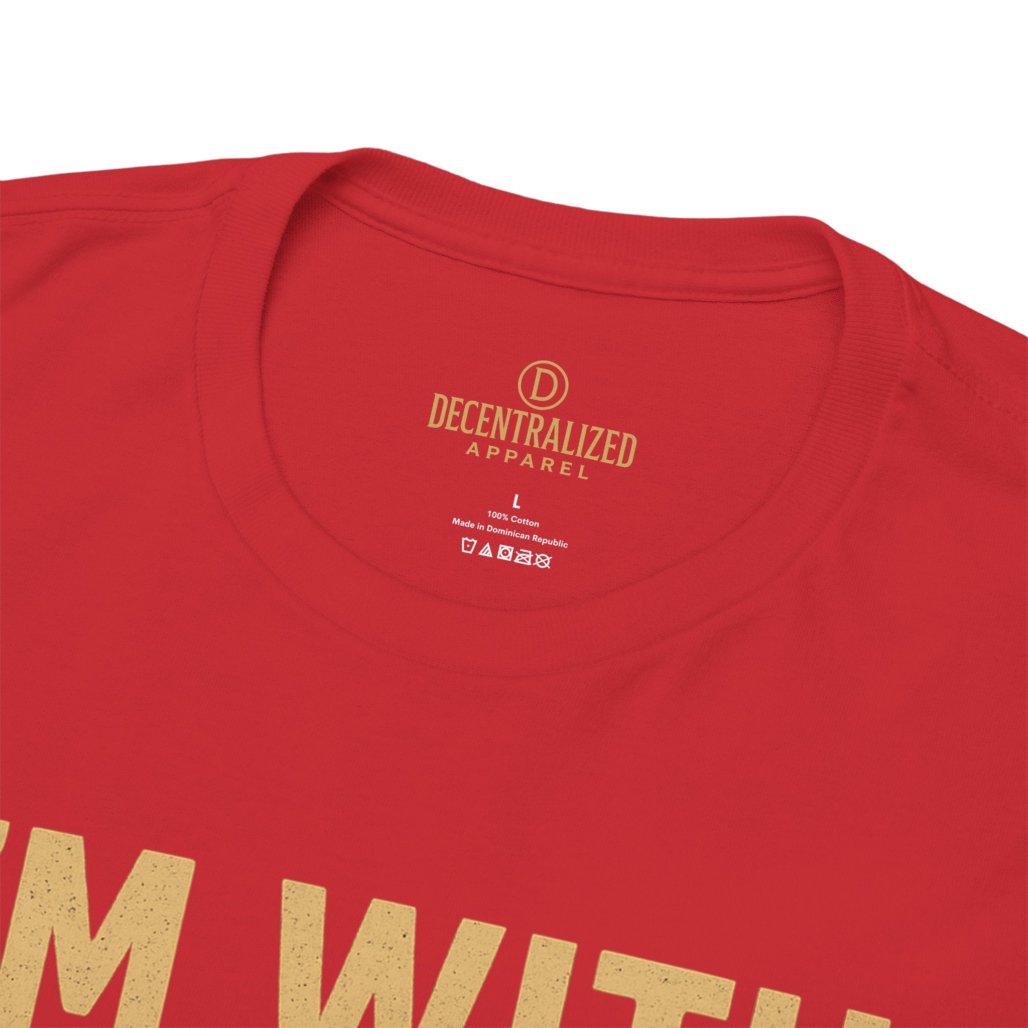 I'm With XRP Graphic Tee – Crypto Supporter Shirt