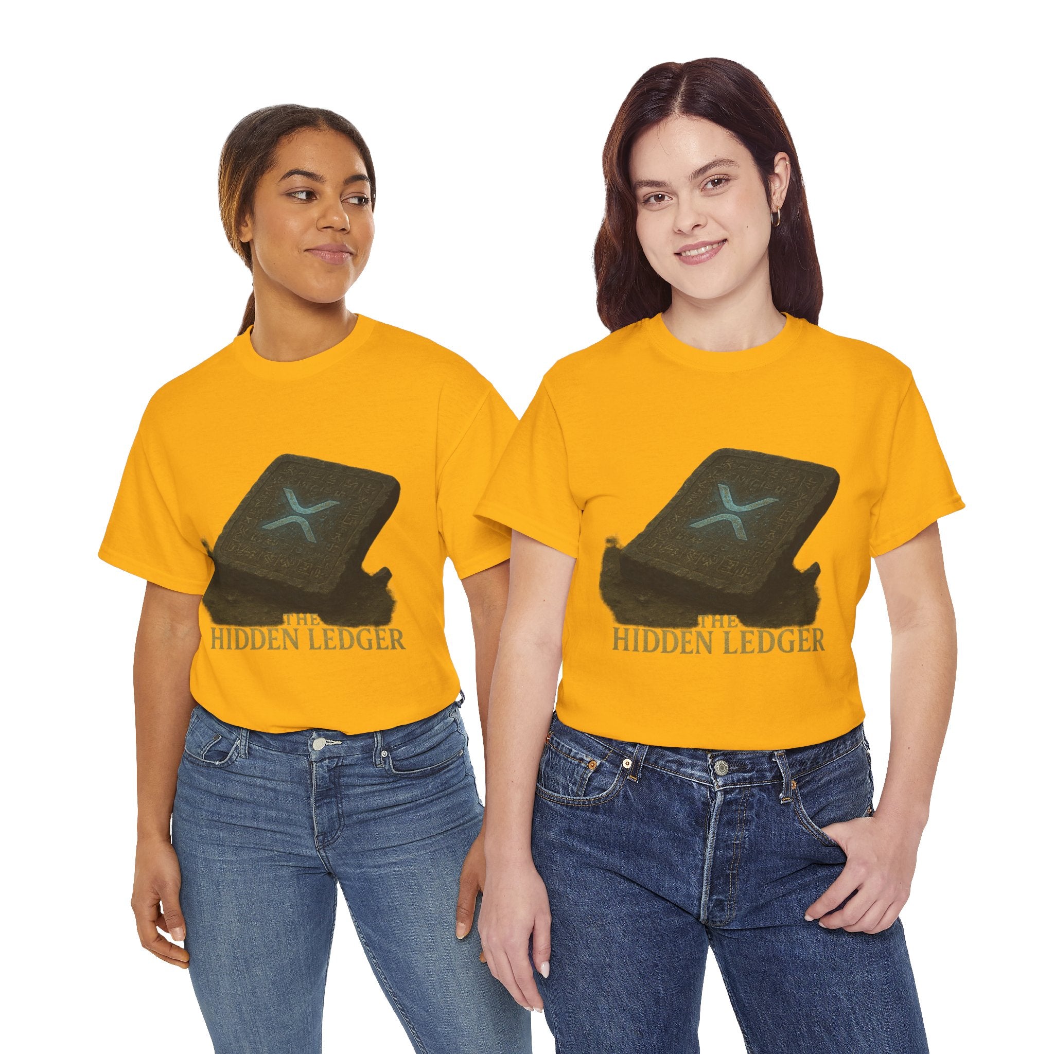 T-Shirt — "The Hidden Ledger" Crypto XRP Wallet Graphic Tee