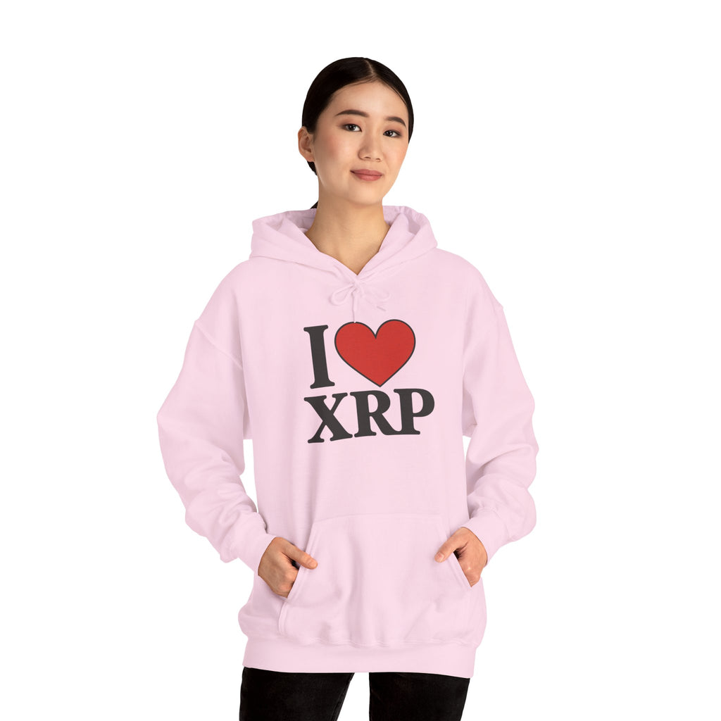 I  XRP Hoodie — Crypto Enthusiast Ripple Sweatshirt