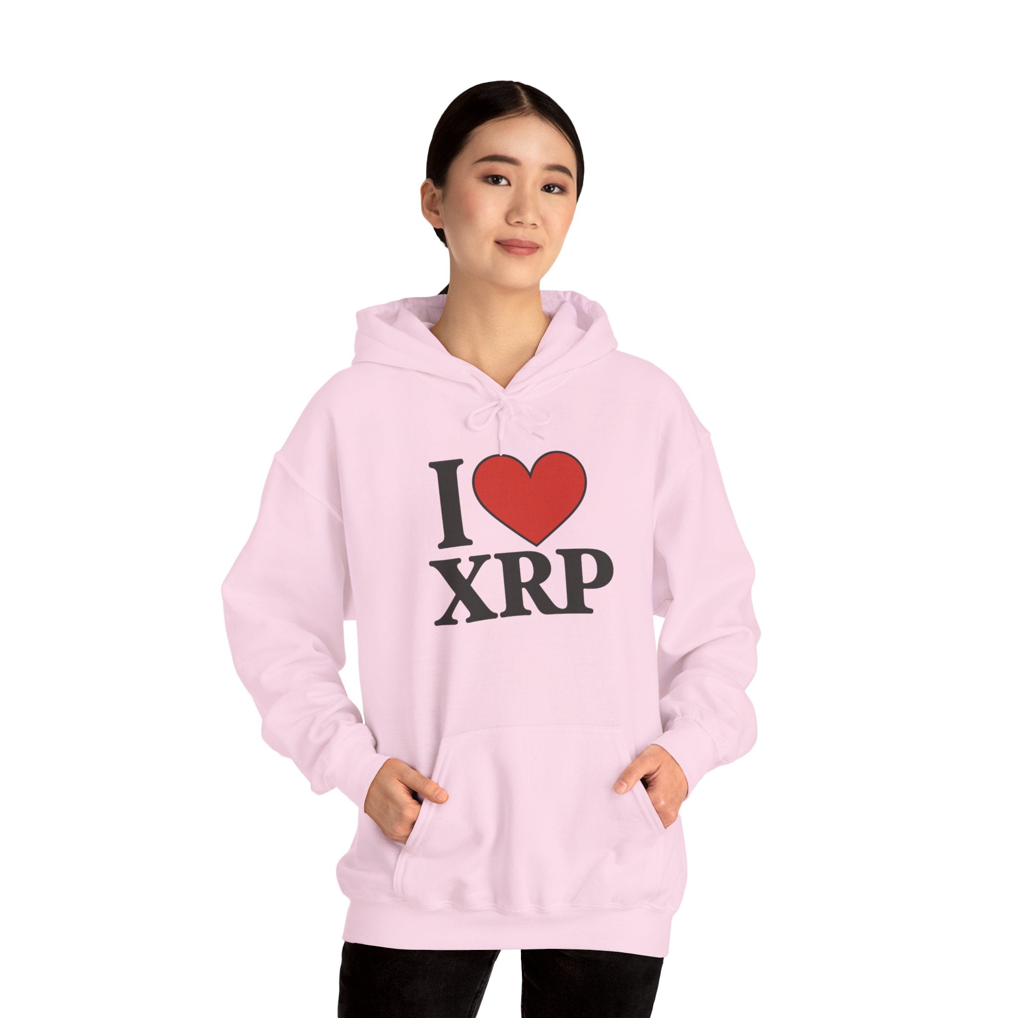 I  XRP Hoodie — Crypto Enthusiast Ripple Sweatshirt