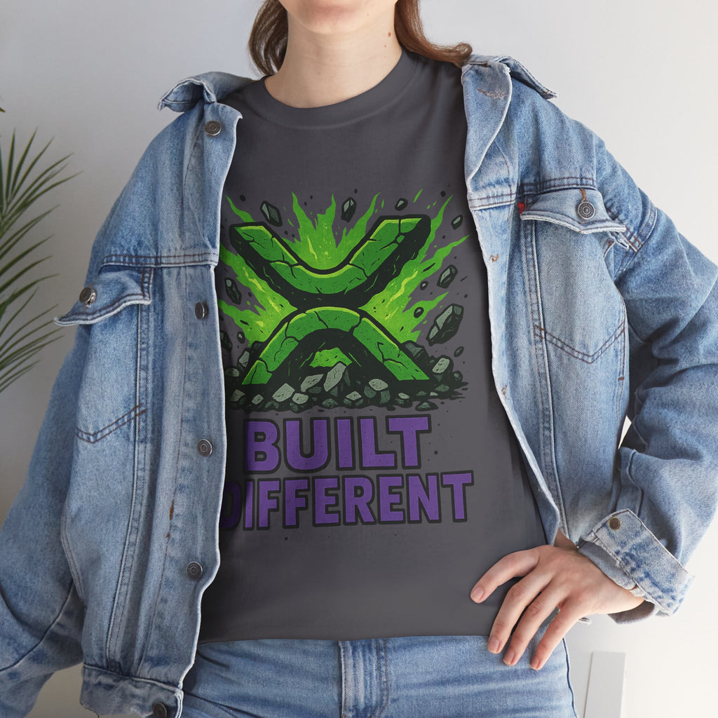 Built Different T-Shirt — Green Gamer Logo Tee