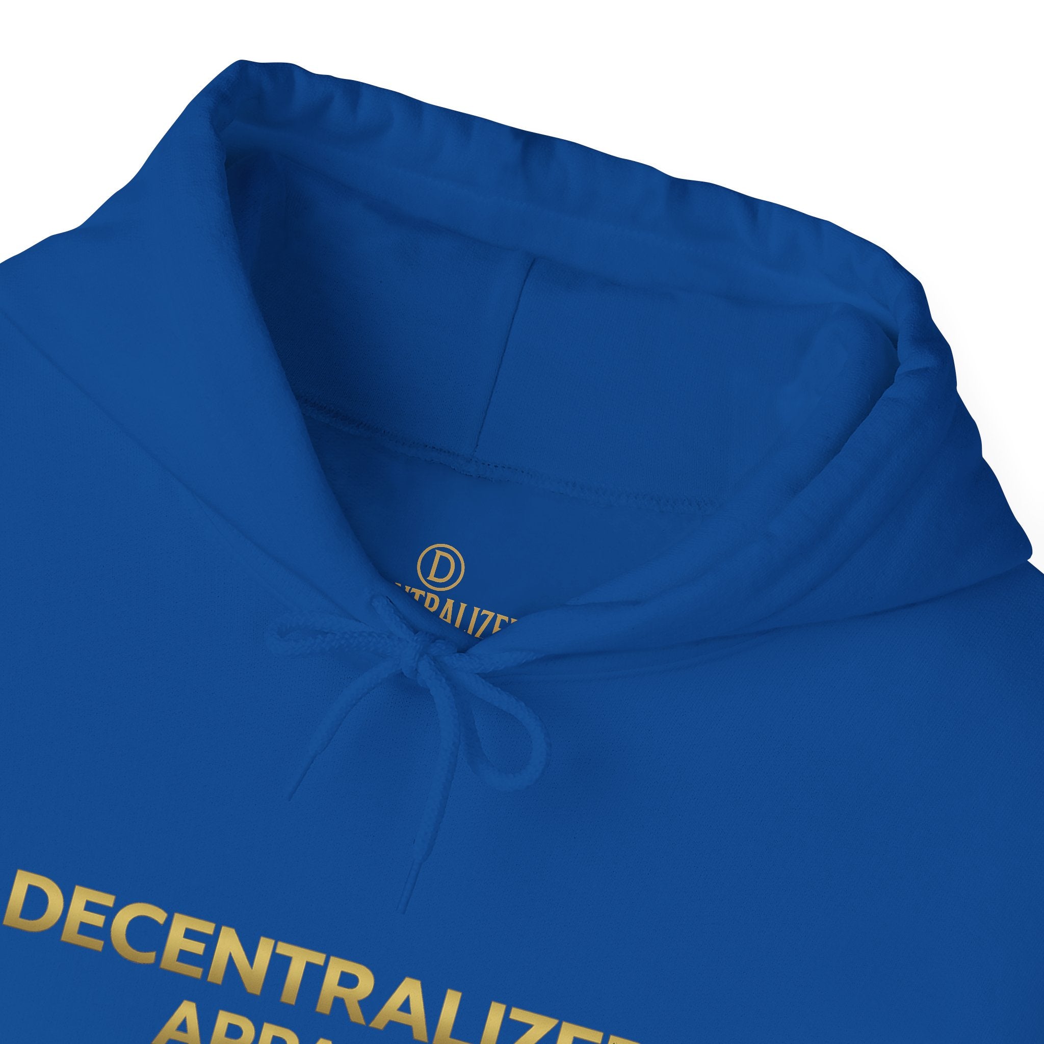 Decentralized Apparel Hoodie — Minimalist Crypto-Inspired White Pullover