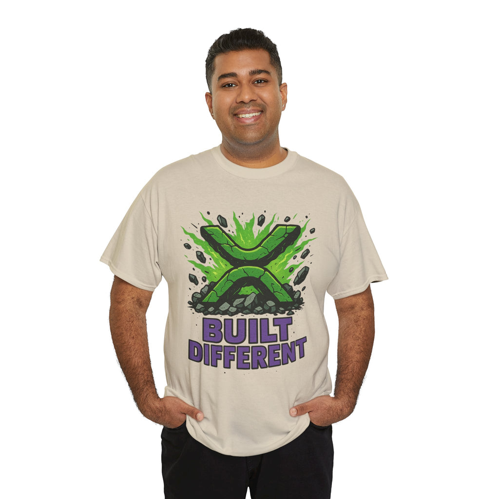 Built Different T-Shirt — Green Gamer Logo Tee
