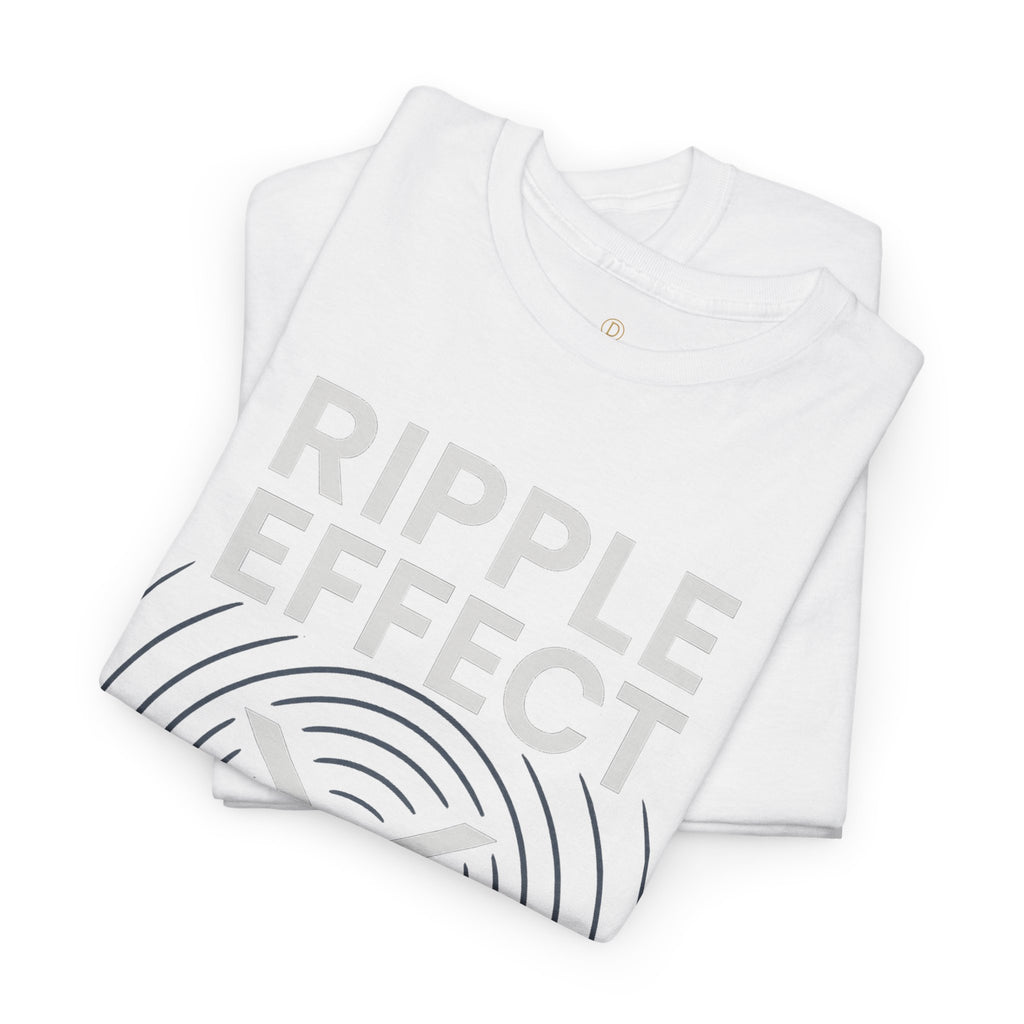 Ripple Effect XRP Tee — Minimal Cryptocurrency Logo T-Shirt