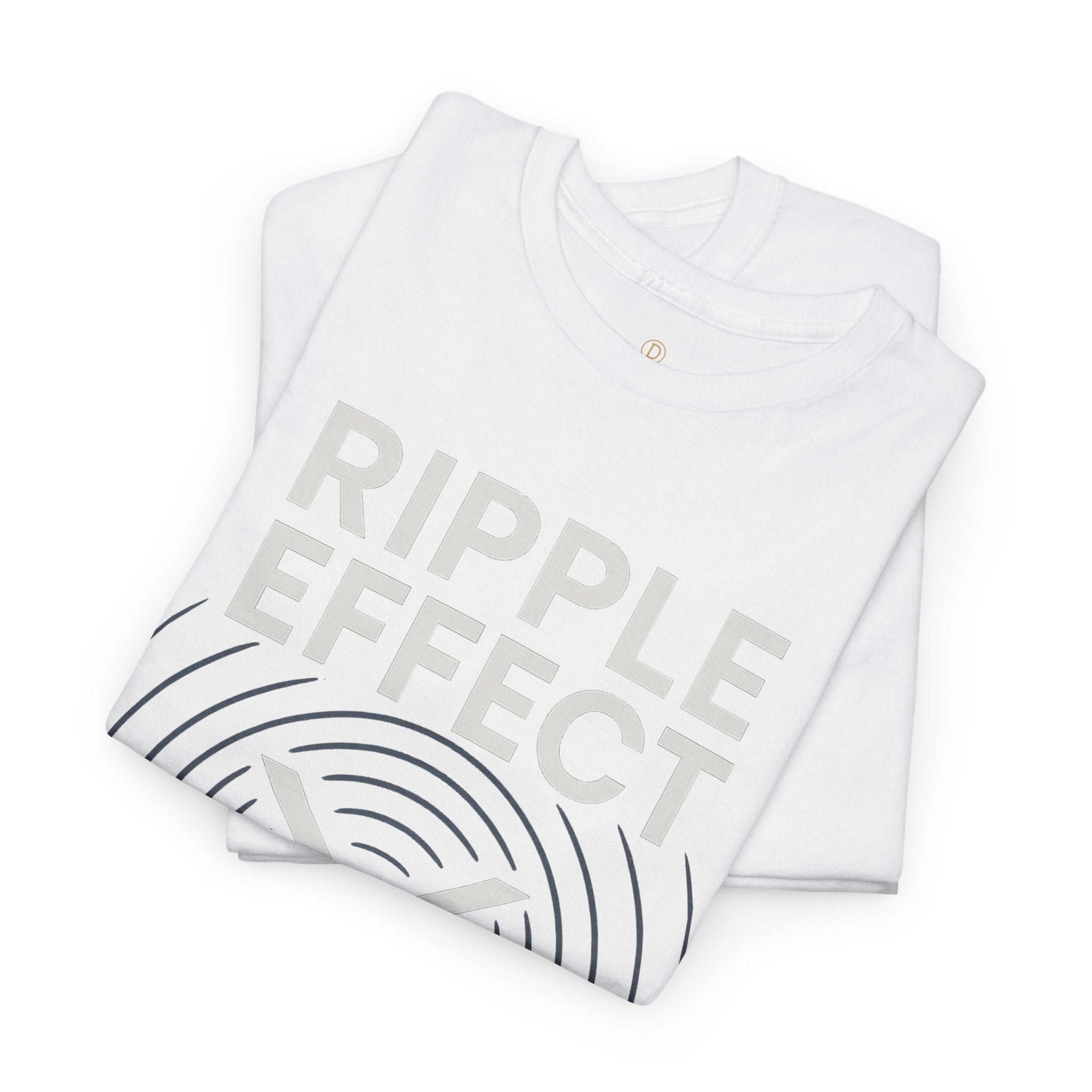 Ripple Effect XRP Tee — Minimal Cryptocurrency Logo T-Shirt