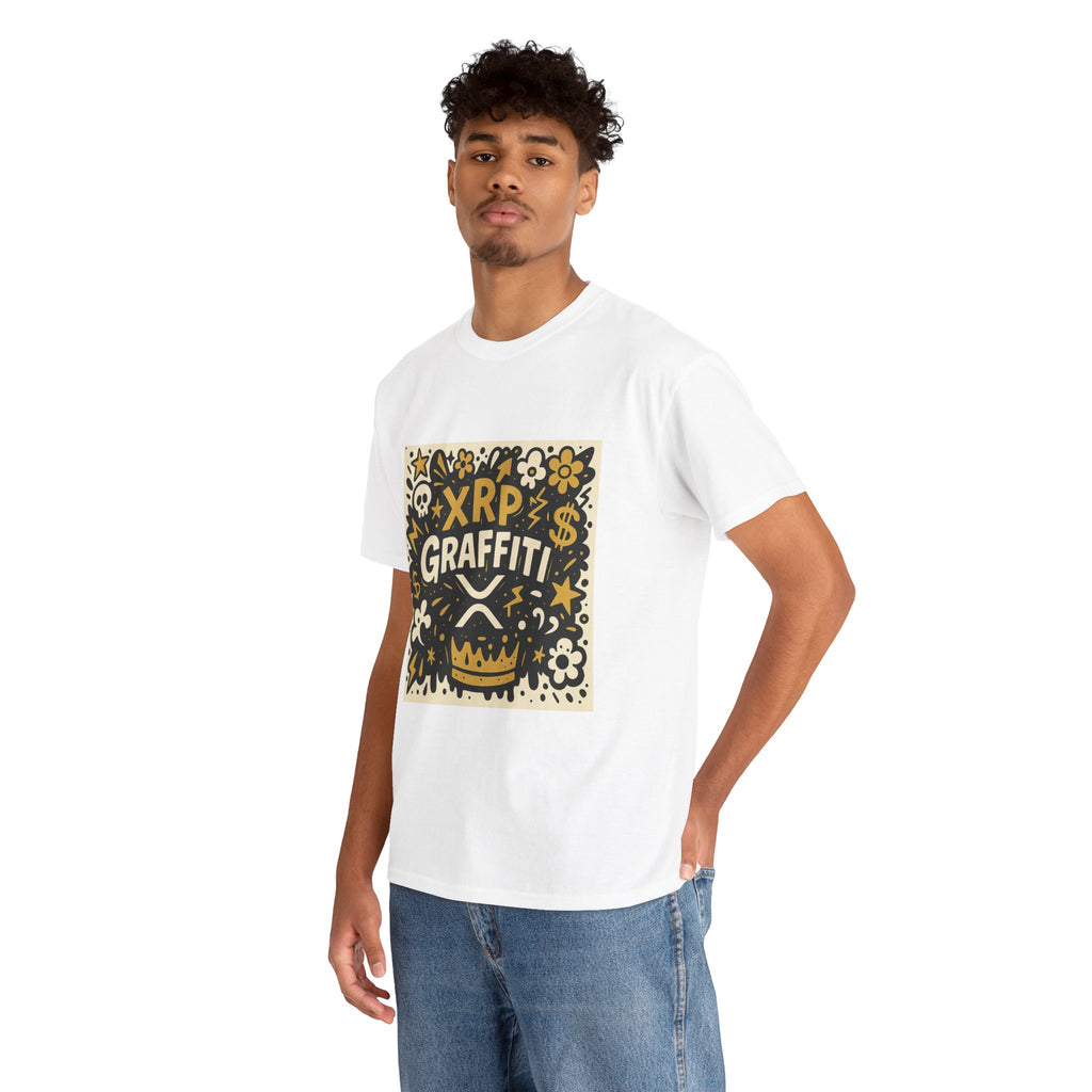 XRP Graffiti Tee — Crypto Street Art T-Shirt