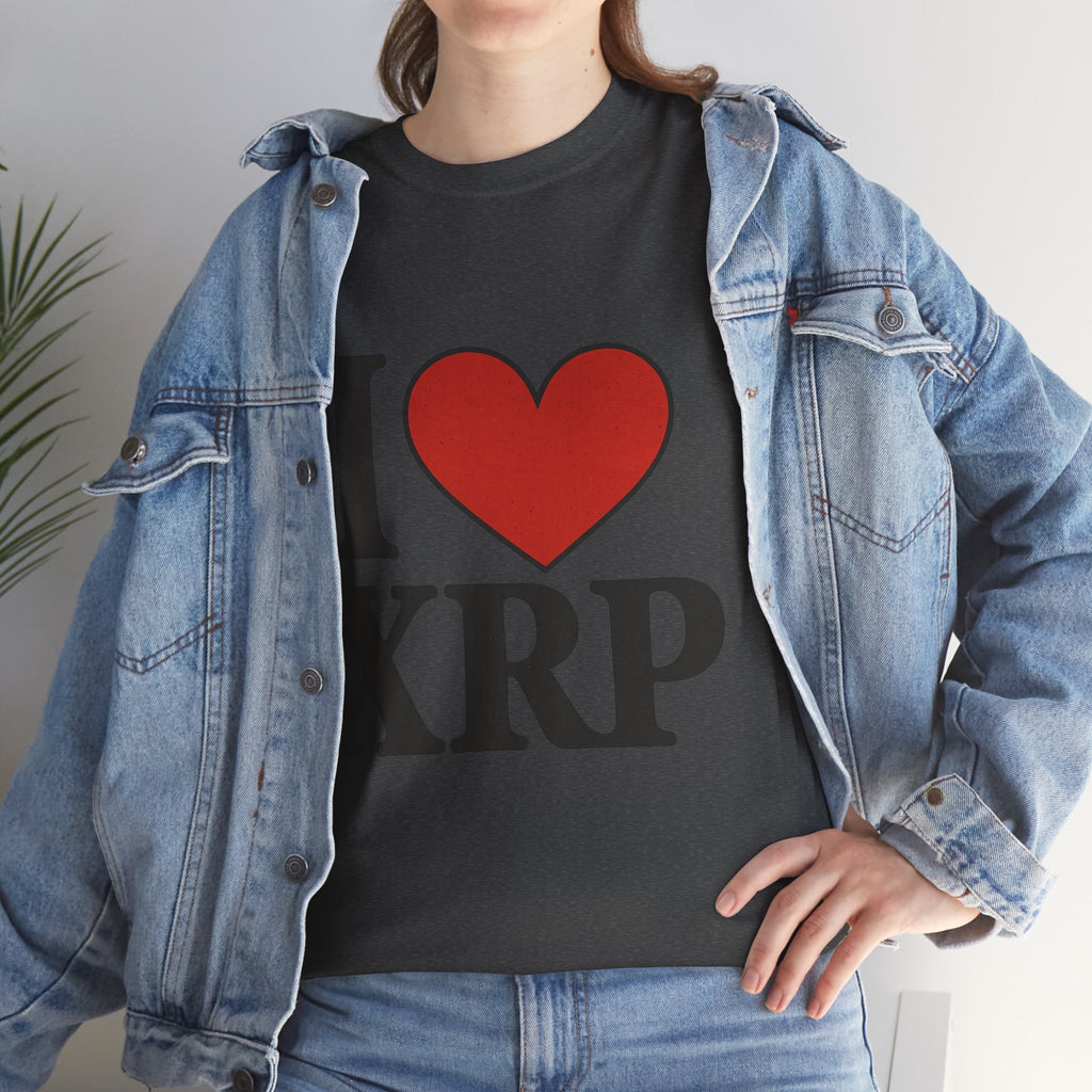 I  XRP T-Shirt — Crypto Enthusiast Ripple Tee