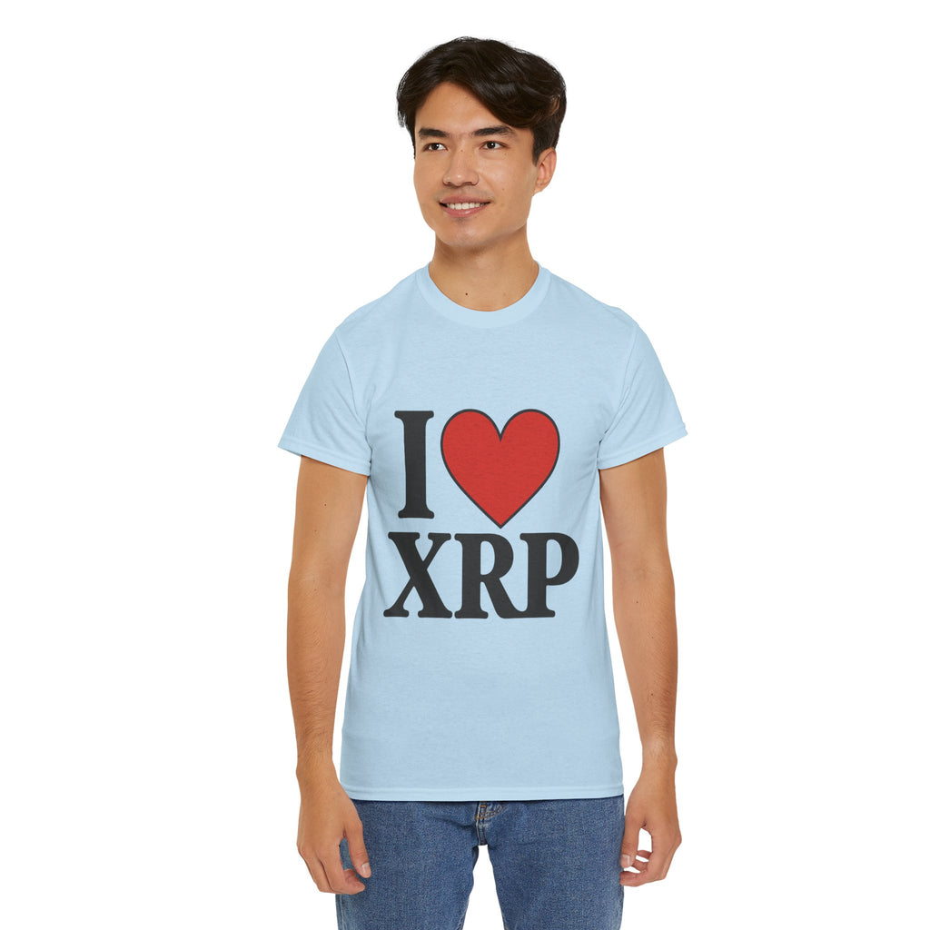 I  XRP T-Shirt — Crypto Enthusiast Ripple Tee