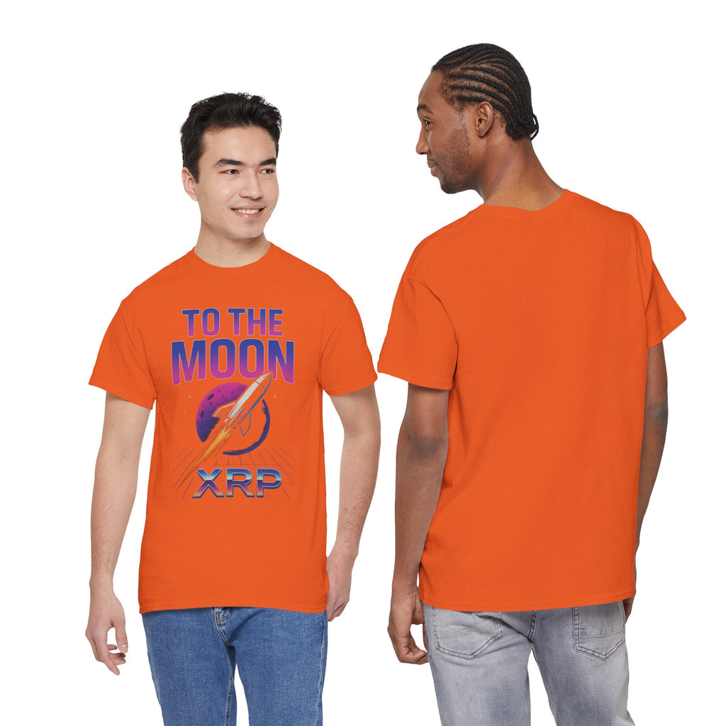 XRP 'To The Moon' T-Shirt — Crypto Investor Rocket Tee