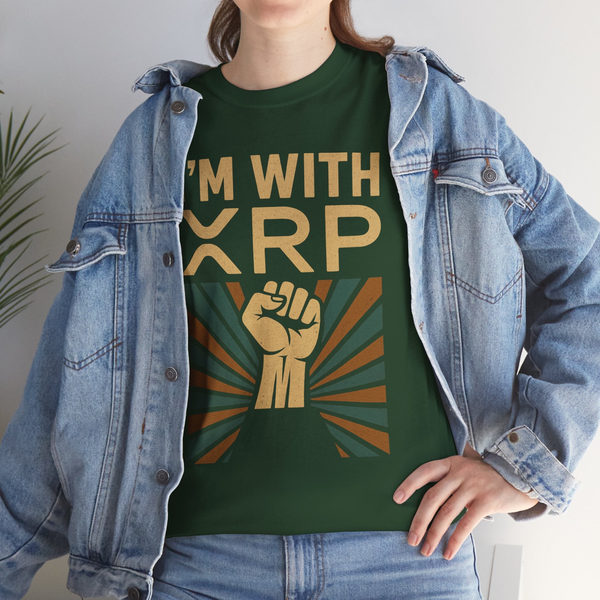 I'm With XRP Graphic Tee – Crypto Supporter Shirt