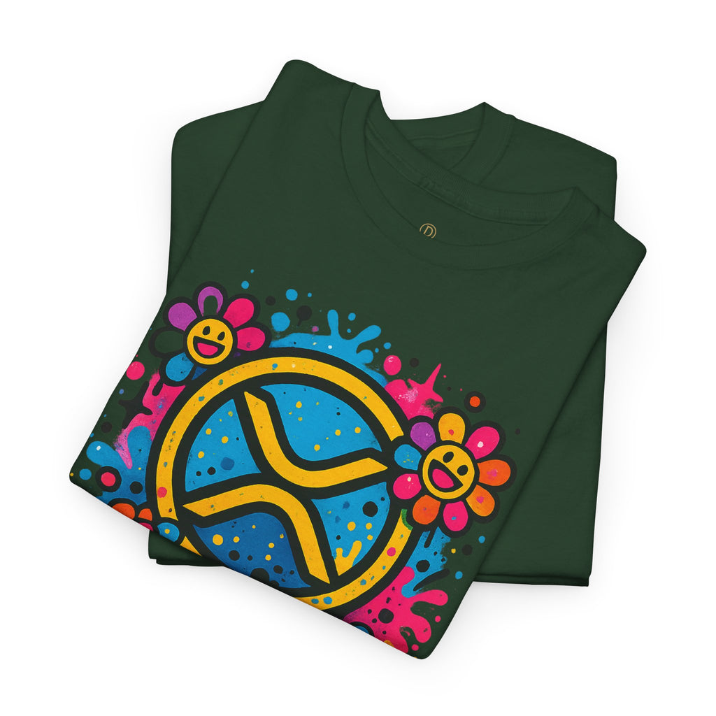 Crypto Season T-Shirt — Colorful Ripple XRP Logo Tee