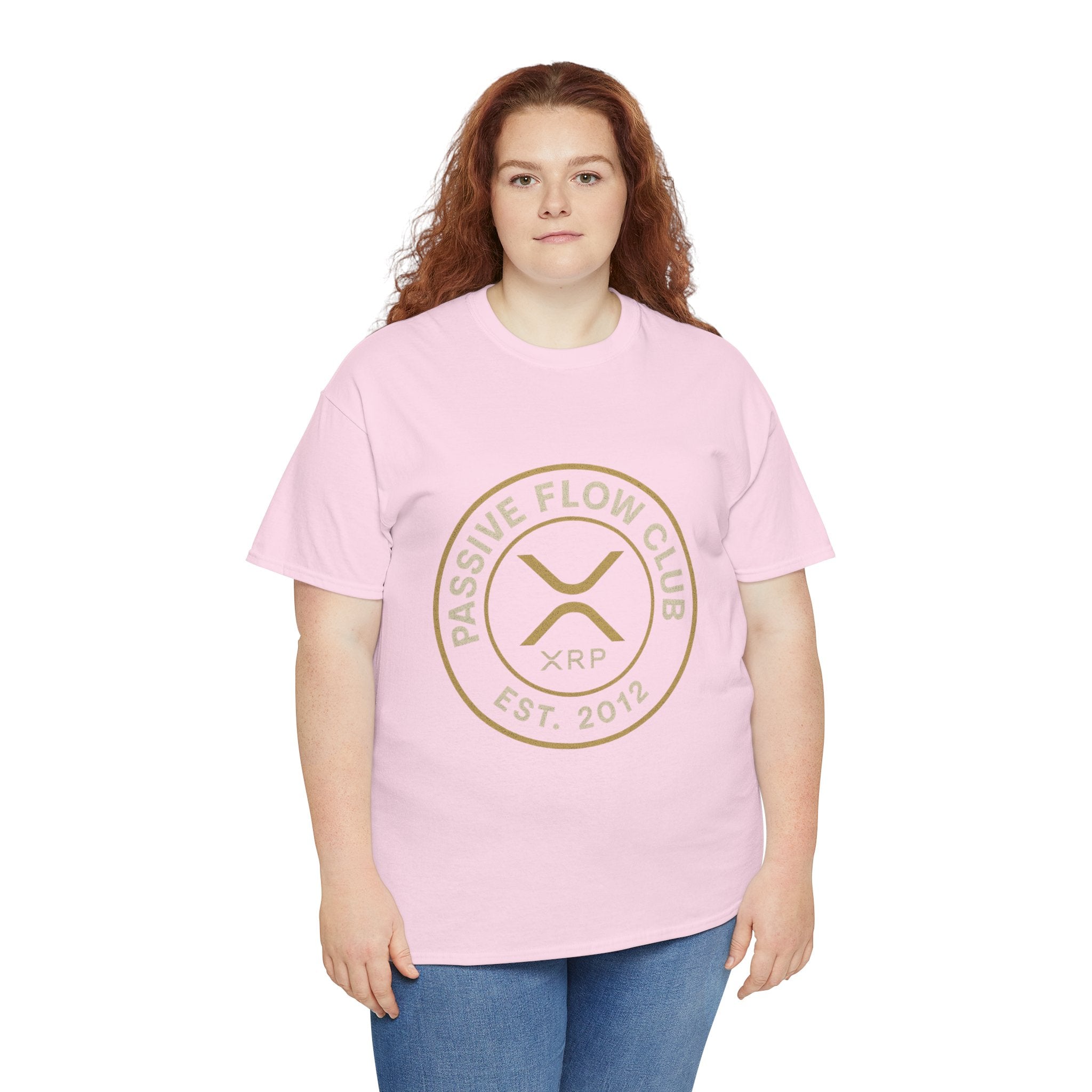 XRP Passive Flow Club T‑Shirt — Crypto Logo Tee (Est. 2012)