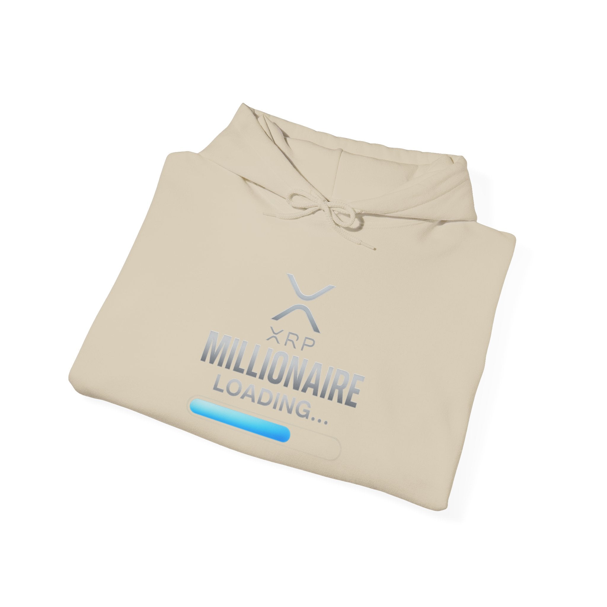 Milllionaire Loading Hoodie – Crypto XRP Progress Bar Sweatshirt